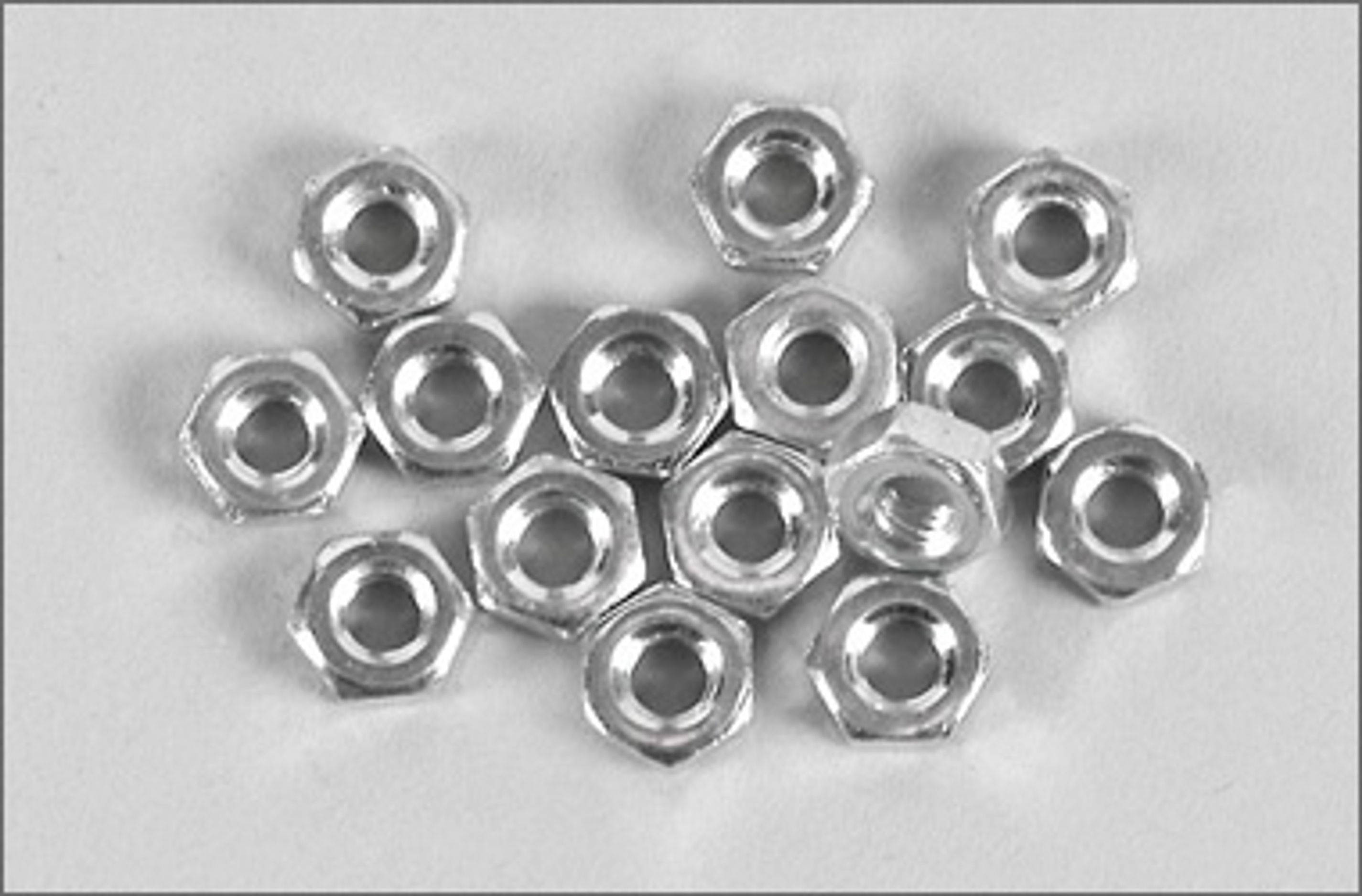6739/03 FG Hexagon nut M3, 15 pcs.