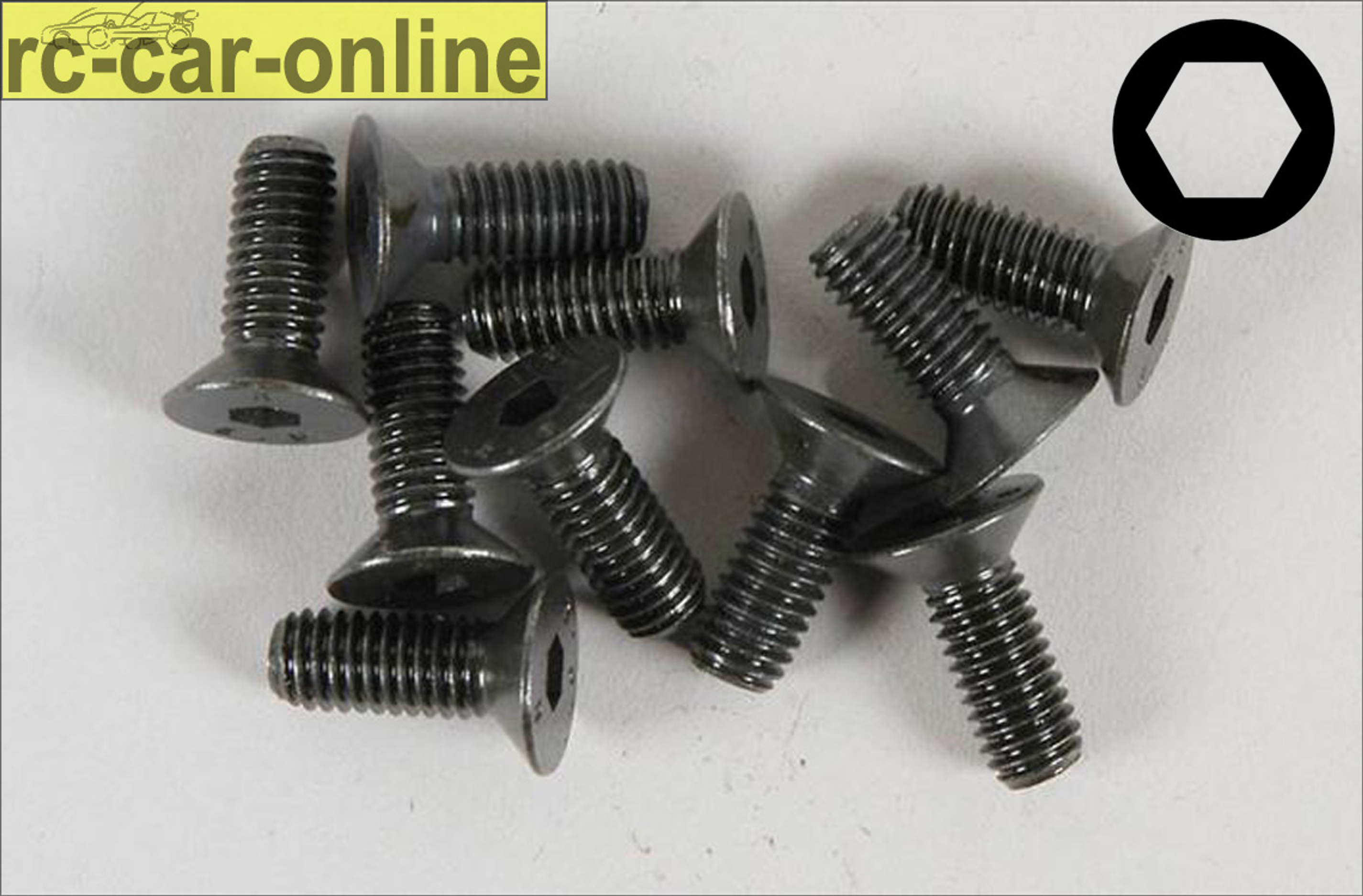 6723/16 FG Senkschr.m.Innensechskant M6x16 mm, 10 Stück 6723/16 FG Senkschr.m.Innensechskant M6x16 mm, 10 Stück