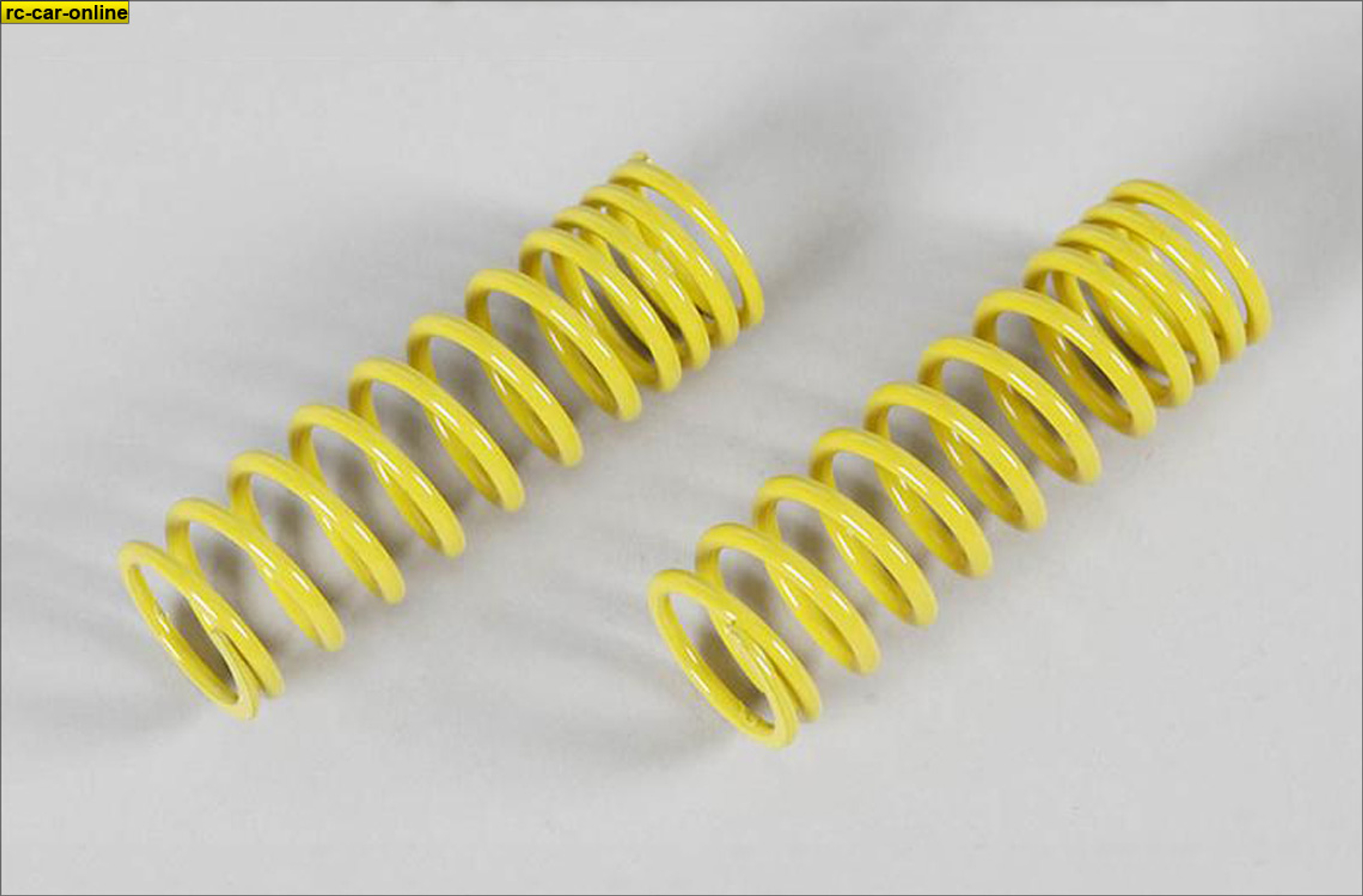 7197 FG Damper spring progressive 2,3x68mm yellow, 2 pce. 7197 FG Damper spring progressive 2,3x68mm yellow, 2 pce.
