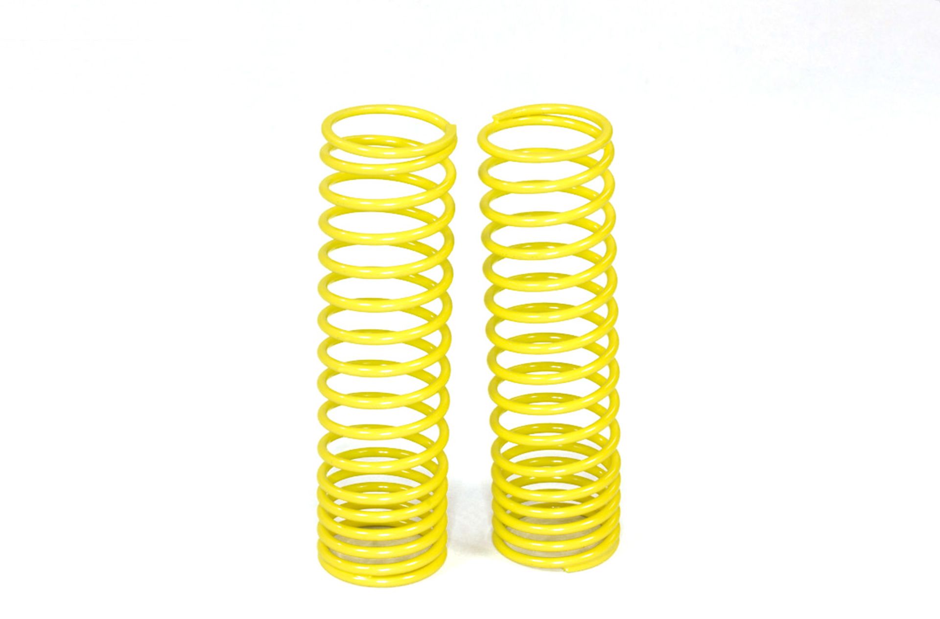 y0323/01 Dirt-Spring M11 gelbe Stoßdämpferfeder 2,1 x 90 mm, Durchmesser 21 mm, 1 Paar
