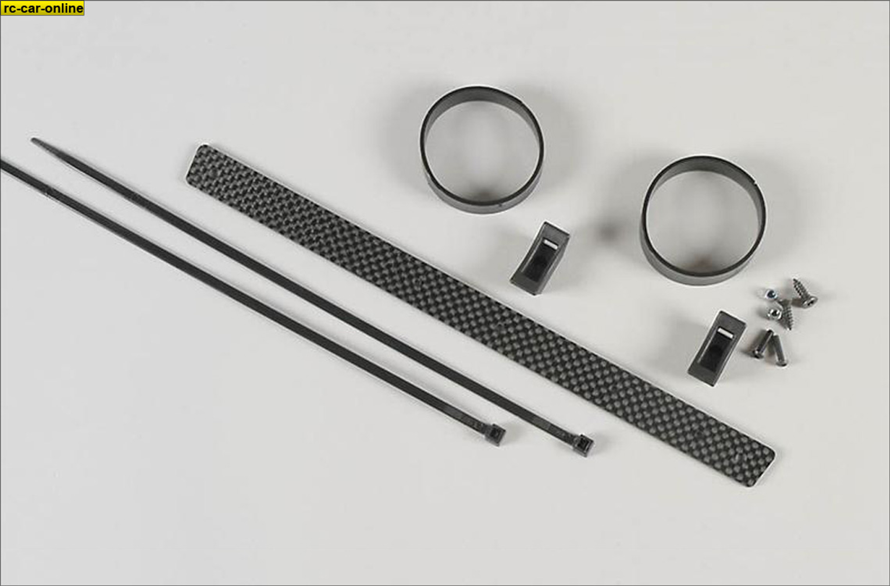7407 FG CFK-Haltestrebe für Reso-Schalldämpfer, Set