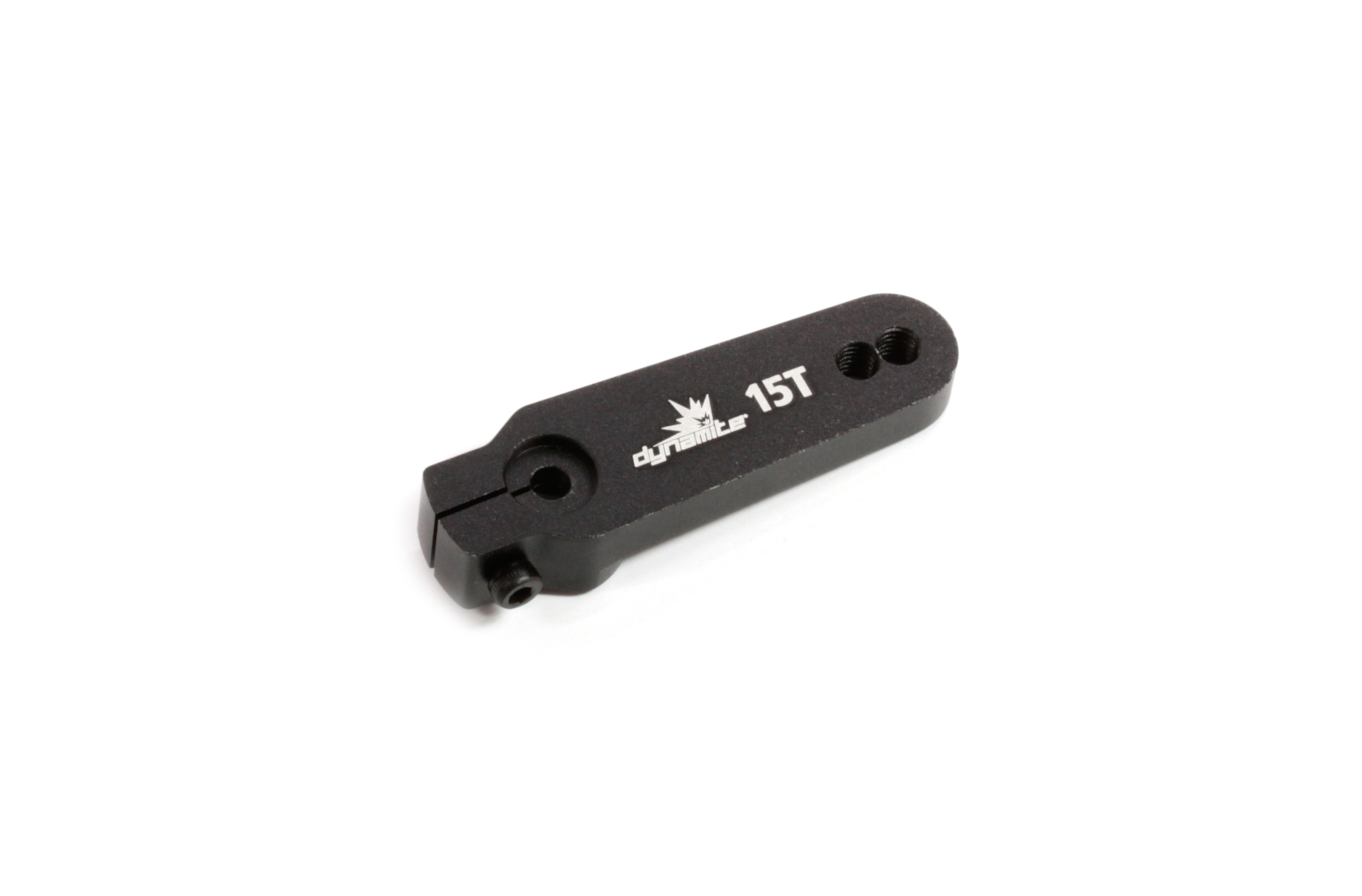 DYNR0111 Dynamite Alloy Steering Servoarm 15T Spline for Losi 5ive-T, TLR 5ive-B, Mini WRC and DBXL DYNR0111 Dynamite Alloy Steering Servoarm 15T Spline for Losi 5ive-T, TLR 5ive-B, Mini WRC and DBXL