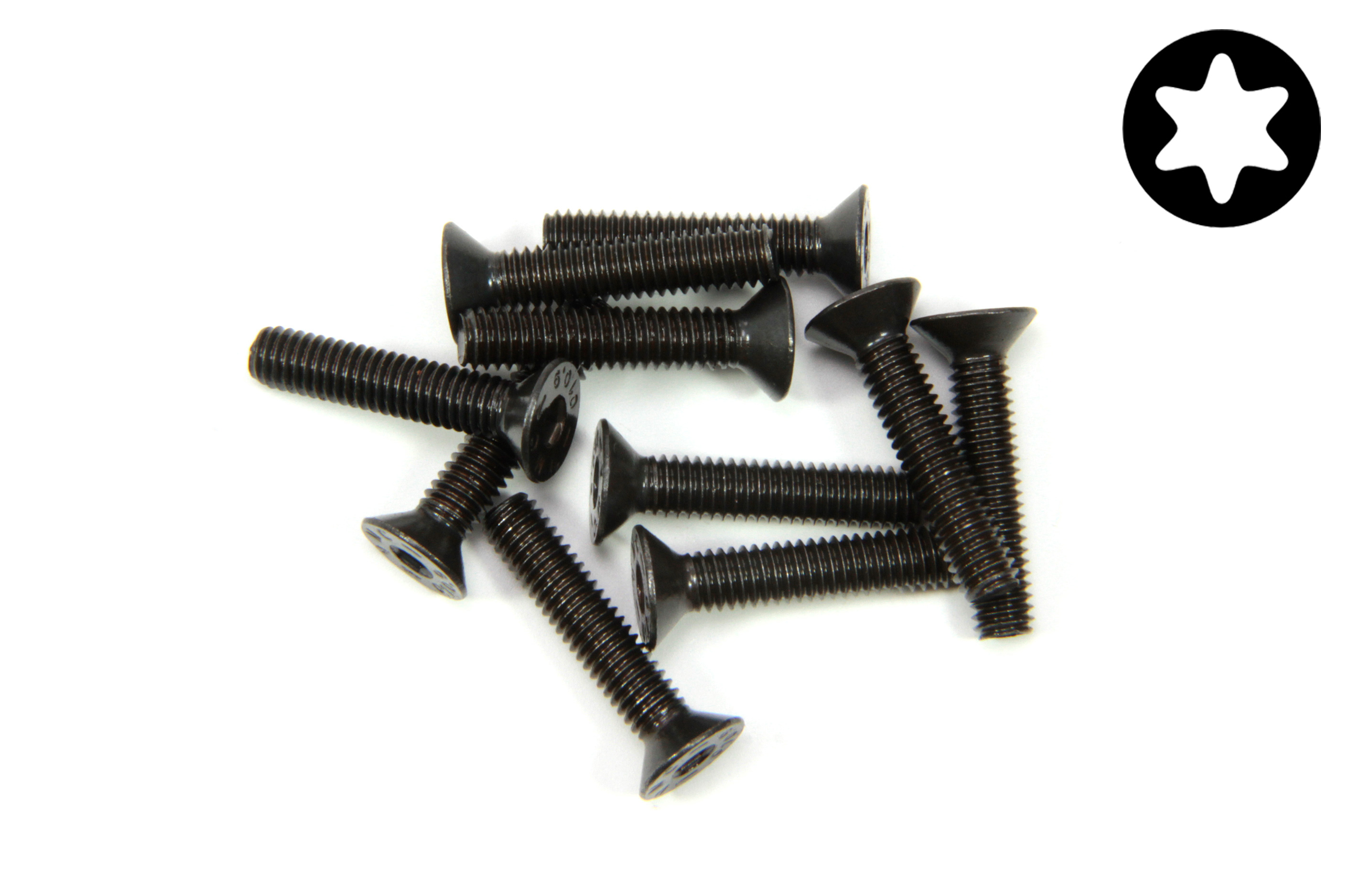 y6920/20-10.9 Countersunk screw with Torx M4 x 20 mm, strength 10.9, 10 pieces