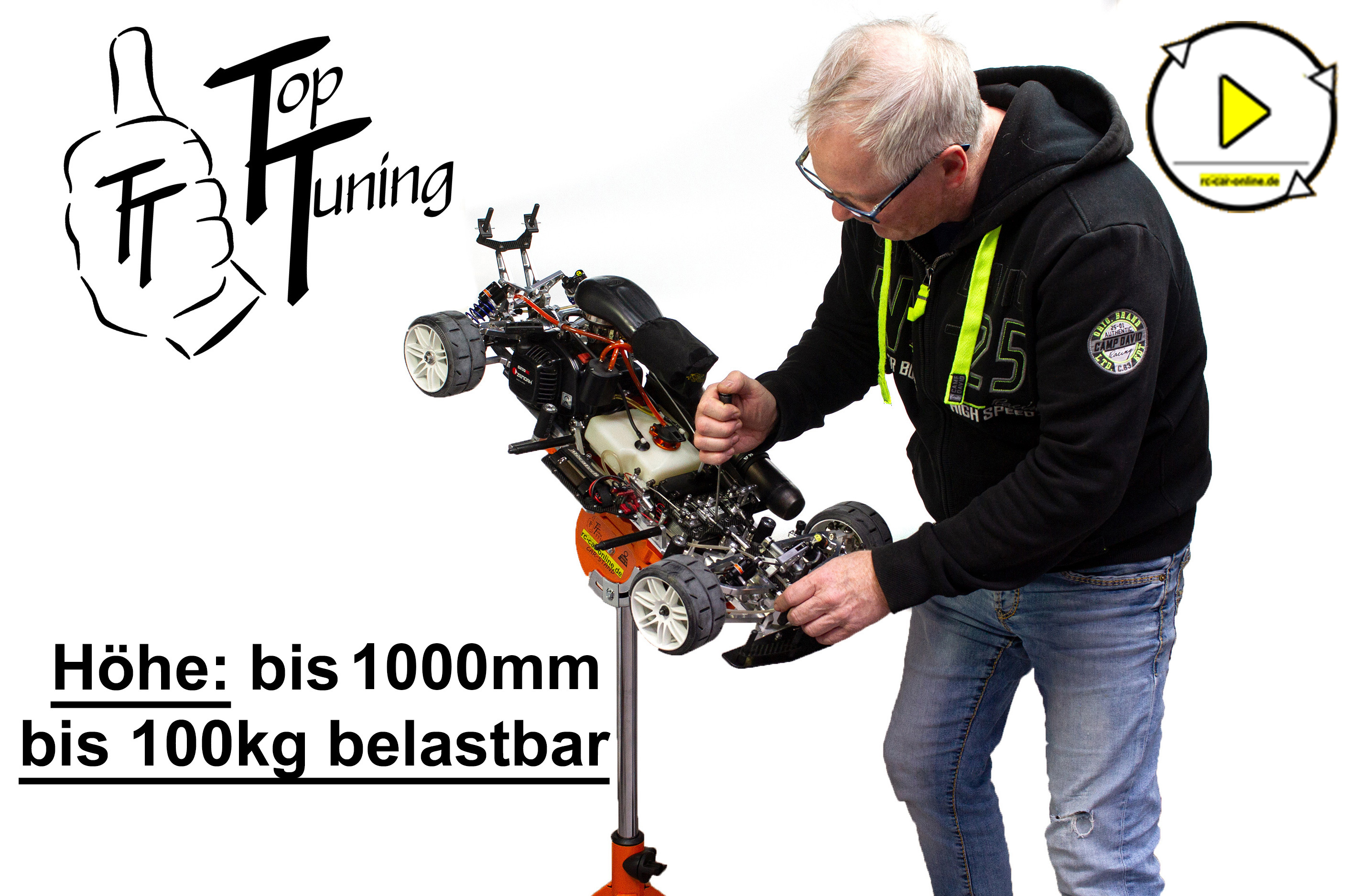 TT1030 Top Tuning CAR-STAND für 1:5, 1:6, 1:8, 1:10 TT1030 Top Tuning CAR-STAND für 1:5, 1:6, 1:8, 1:10