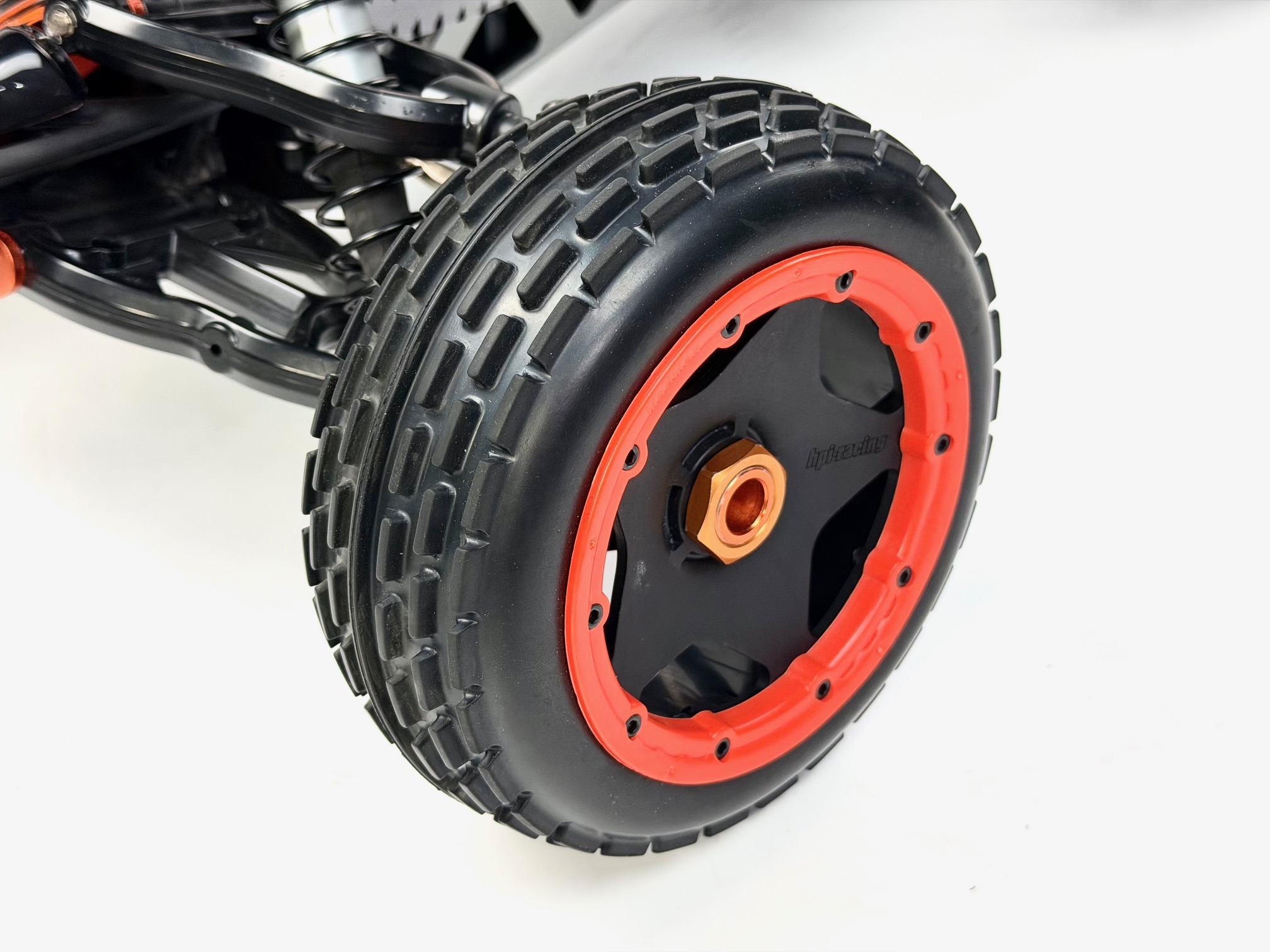 4831/01 HPI Dirt Buster 170x60 mit HPI Felgen für HPI Baja 5B, Carson Wild GP Attack und Co. (24mm 6-Kant) 1 Paar Set