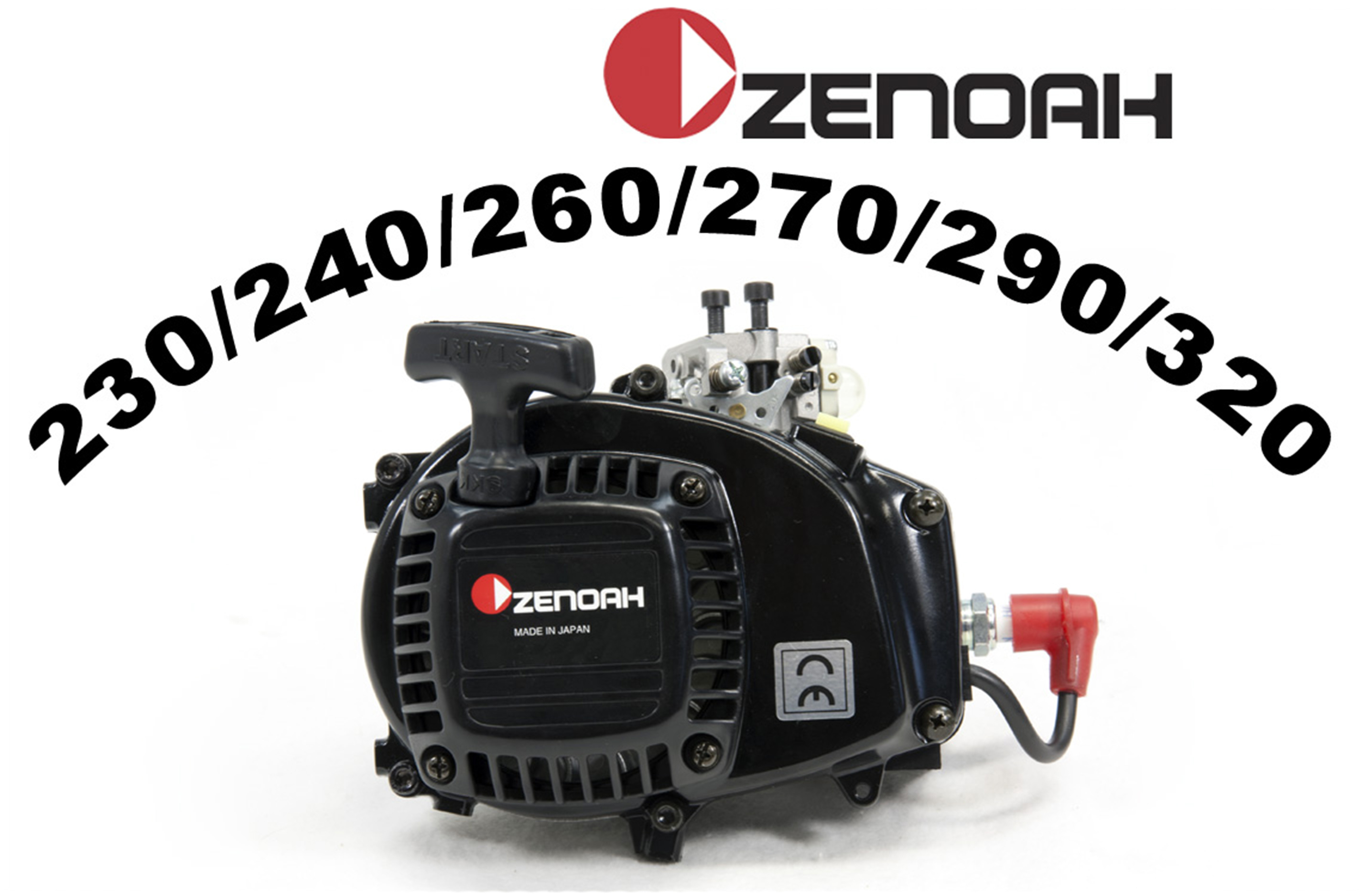 Original Zenoah engine to choose with carburetor and spark plug