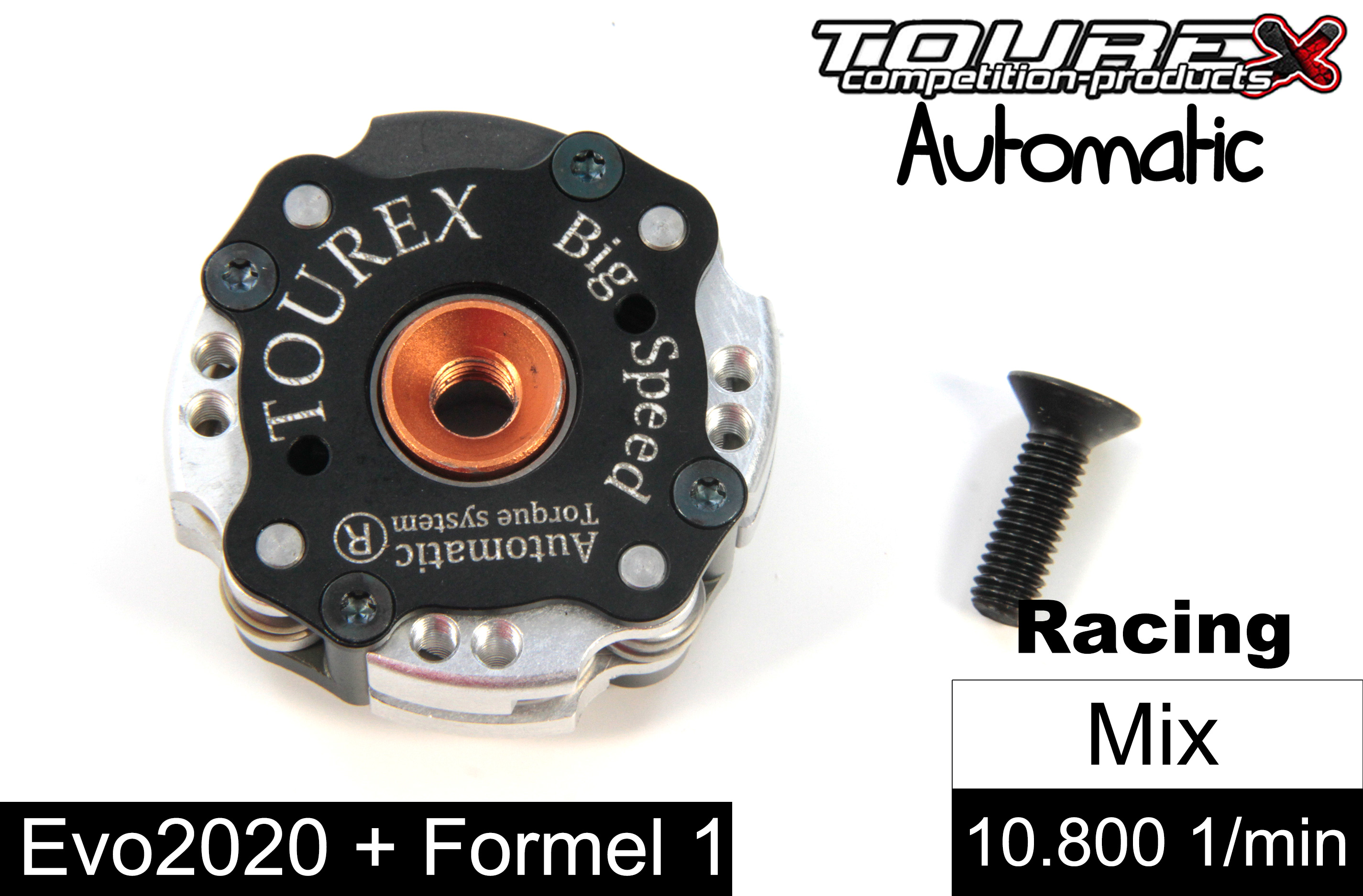 TXLA-910-F1-MIX Tourex Big-Speed Automatic für FG Formel 1 und Evo 2020