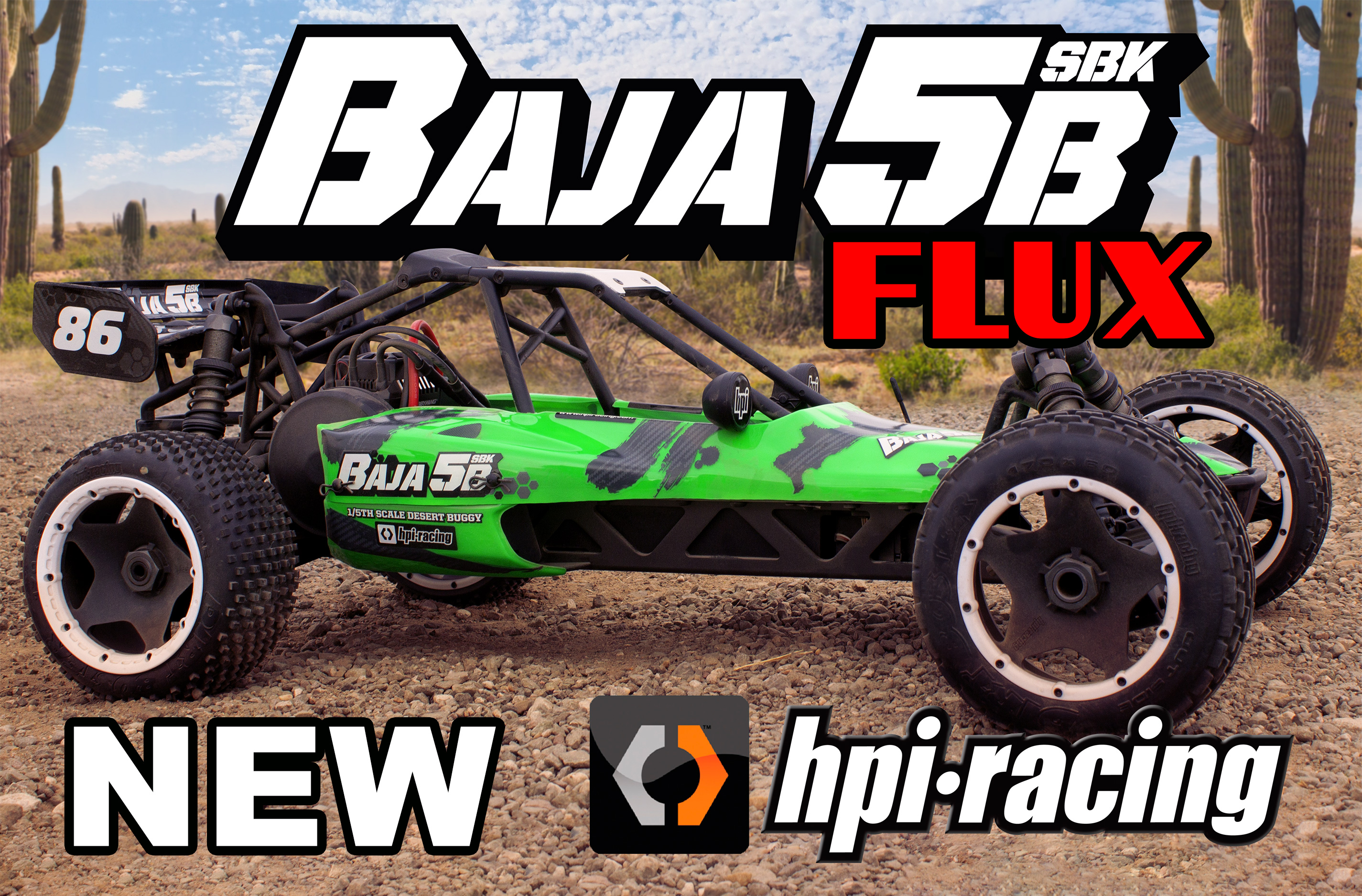 160324 HPI Baja 5B SBK Flux build kit Electric 160324 HPI Baja 5B SBK Flux build kit Electric