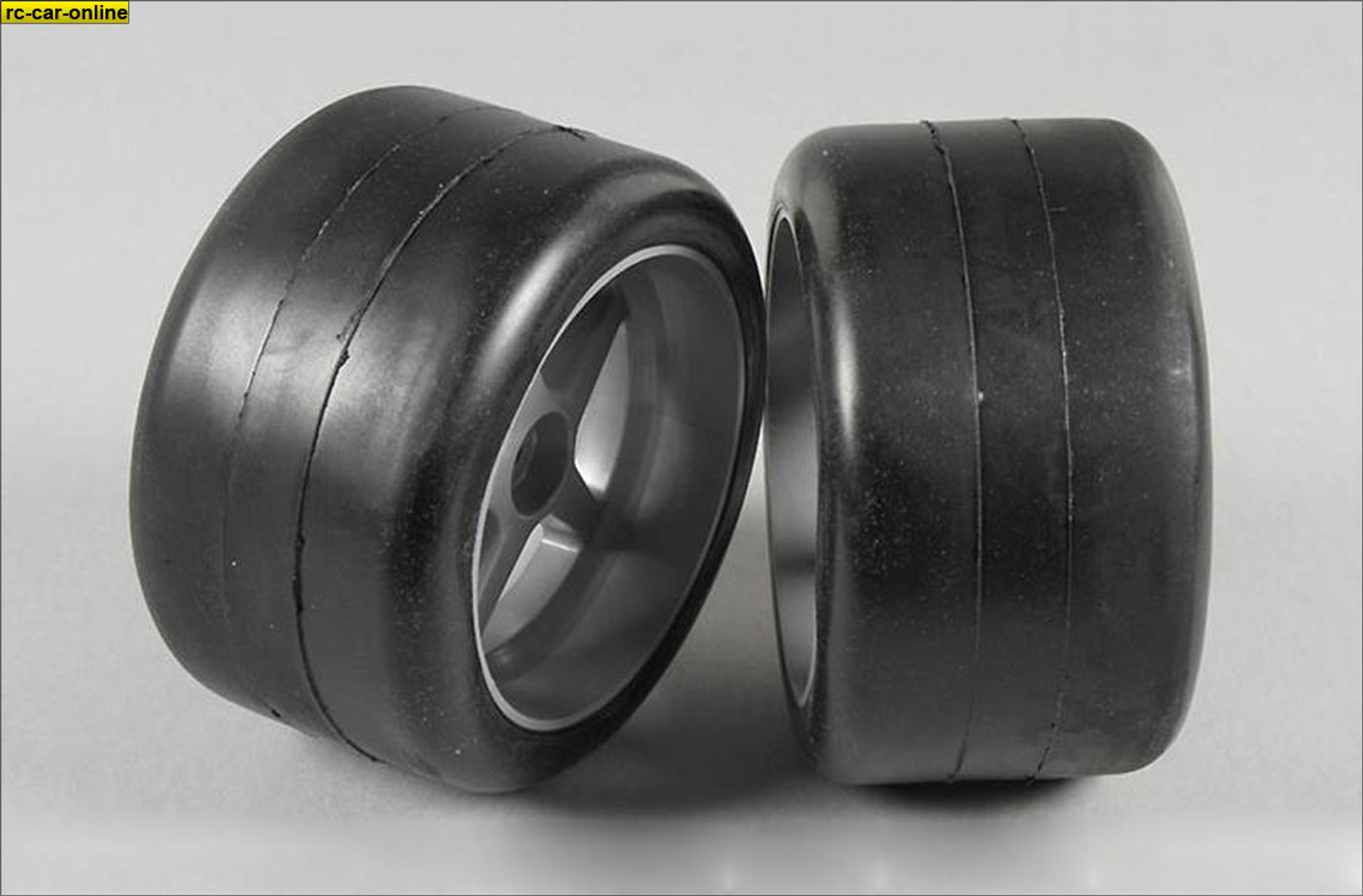 6419/09 FG Slick tires rear S1/80mm 1:6 glued, 2 pcs.