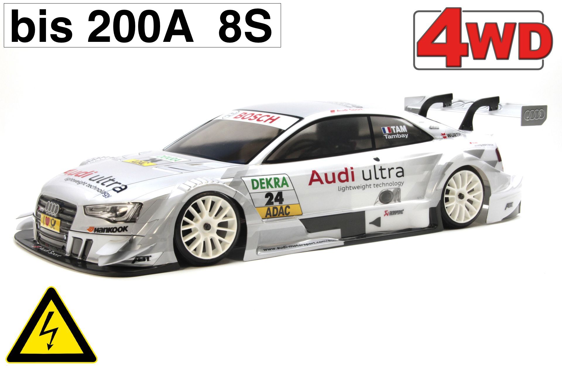 FG Sportsline 4WD-530 Elektro Audi RS5 bis 200A/8S