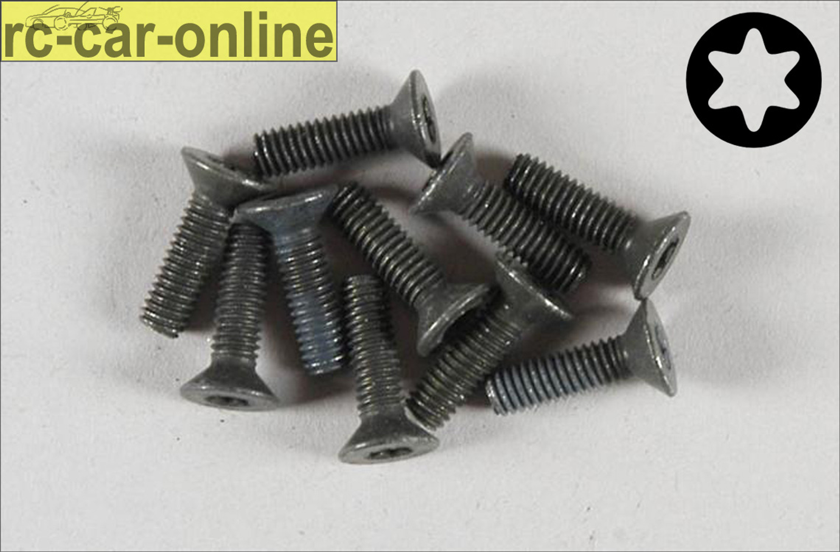 6920/14 FG Countersunk screw with Torx M4x14 mm, 10 pieces