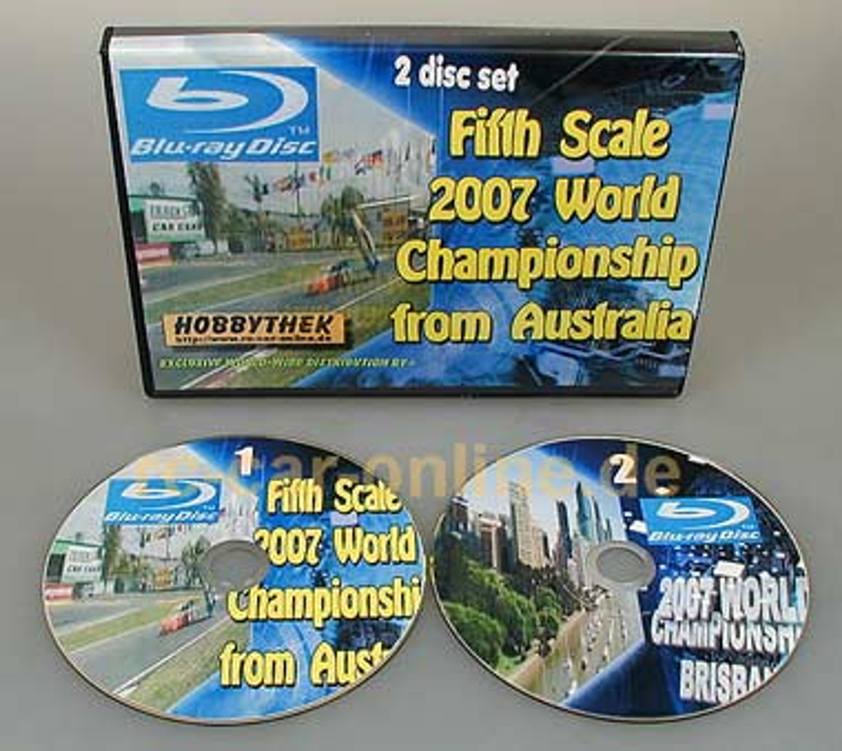 World Championship Touring Cars 2007, Two Blu-Ray disc set, y0934