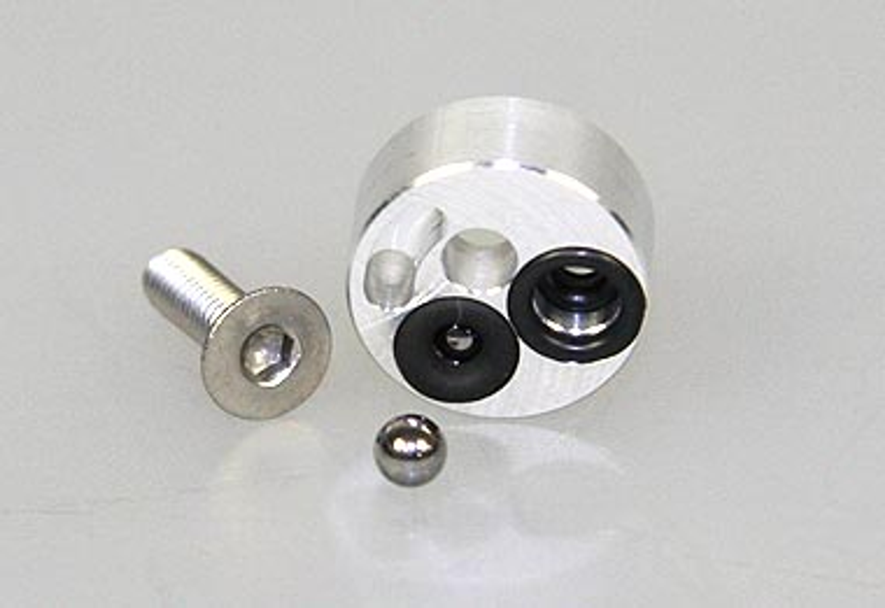 2009-23, Mecatech Klick-Shock one-way valves, complete, 1 pce. 2009-23, Mecatech Klick-Shock one-way valves, complete, 1 pce.