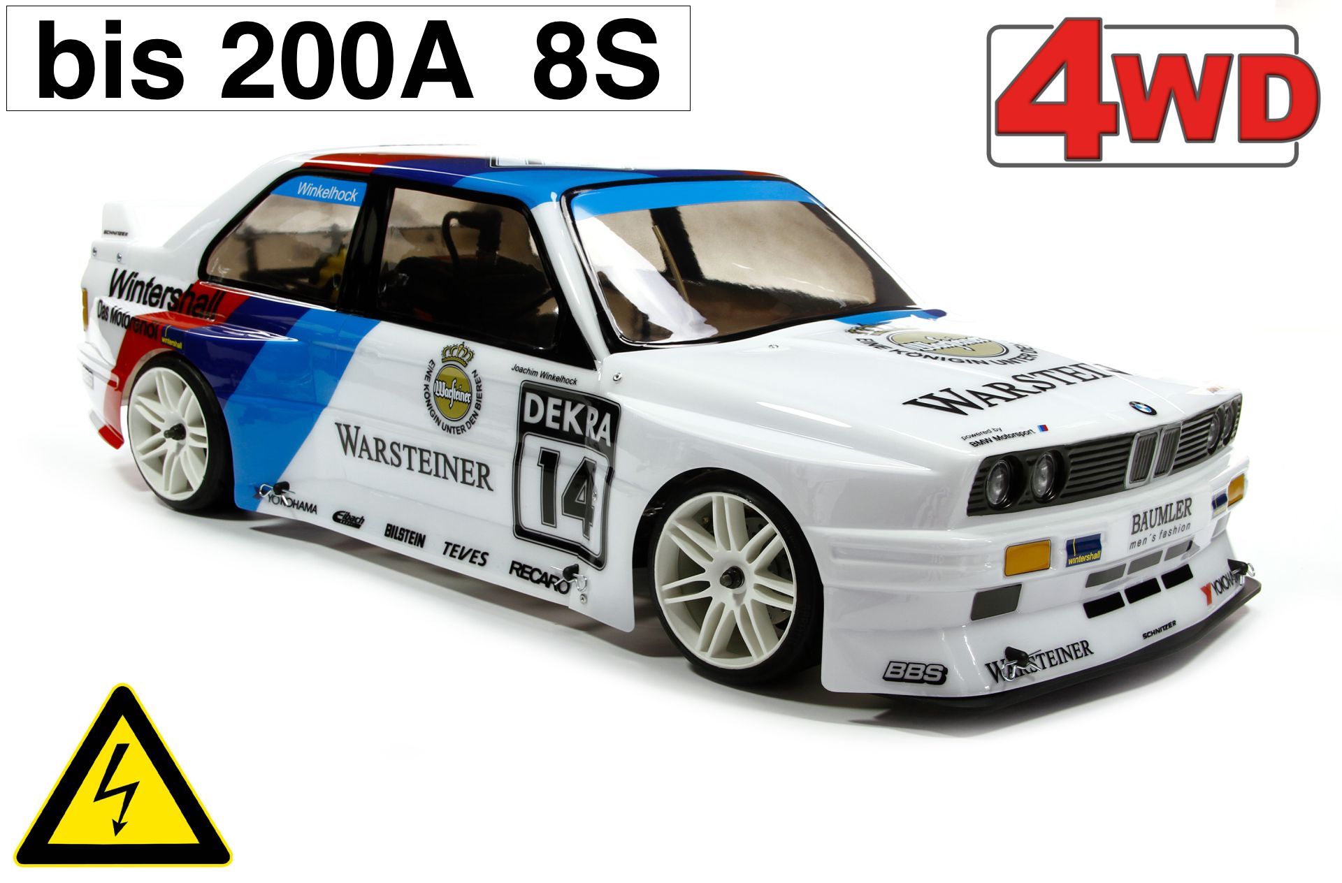 FG Sportsline 4WD-510 Electro BMW E30 up to 200A/8S