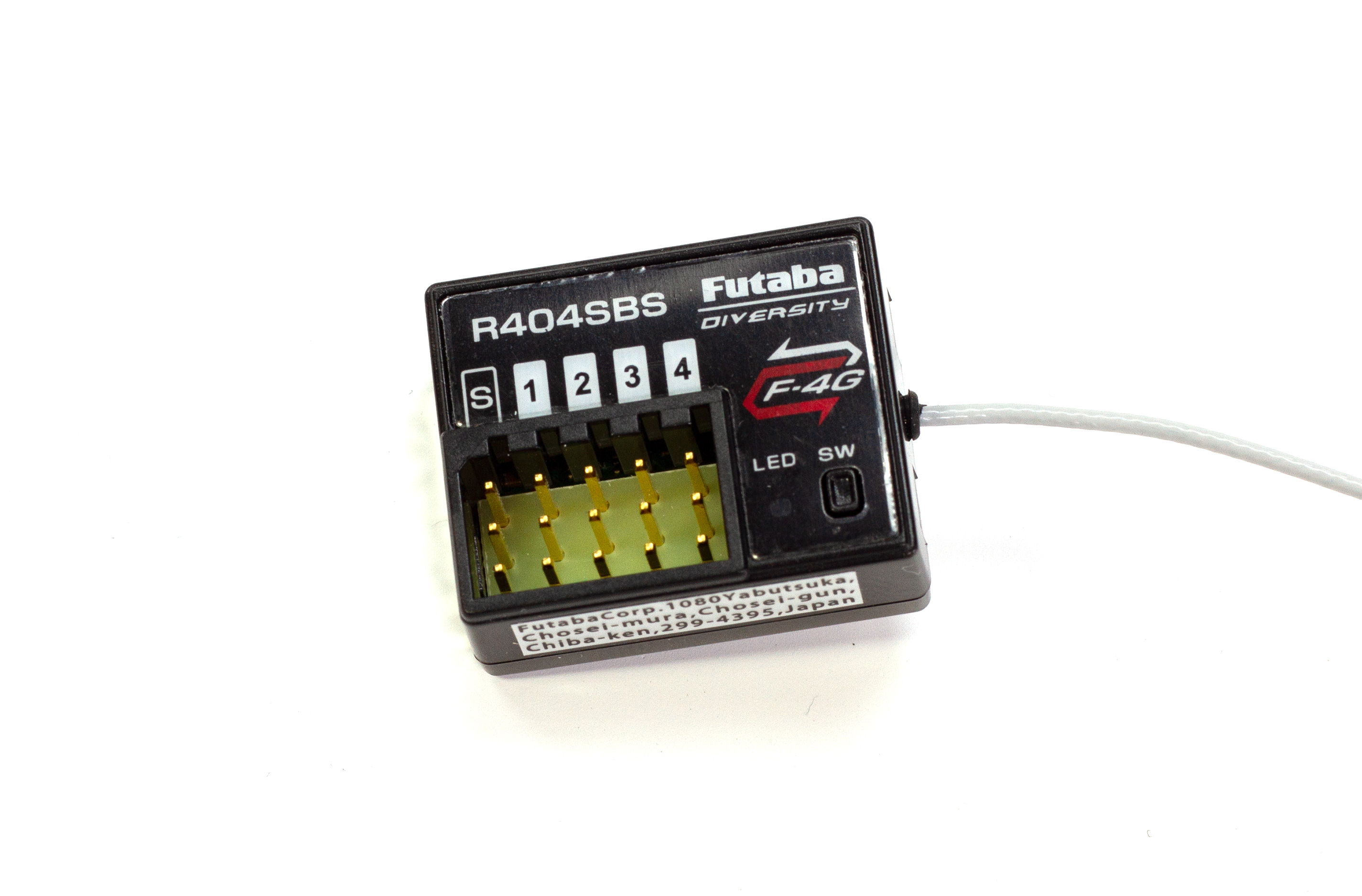R404SBS Futaba Empfänger 2,4GHz R404SBS Futaba Empfänger 2,4GHz