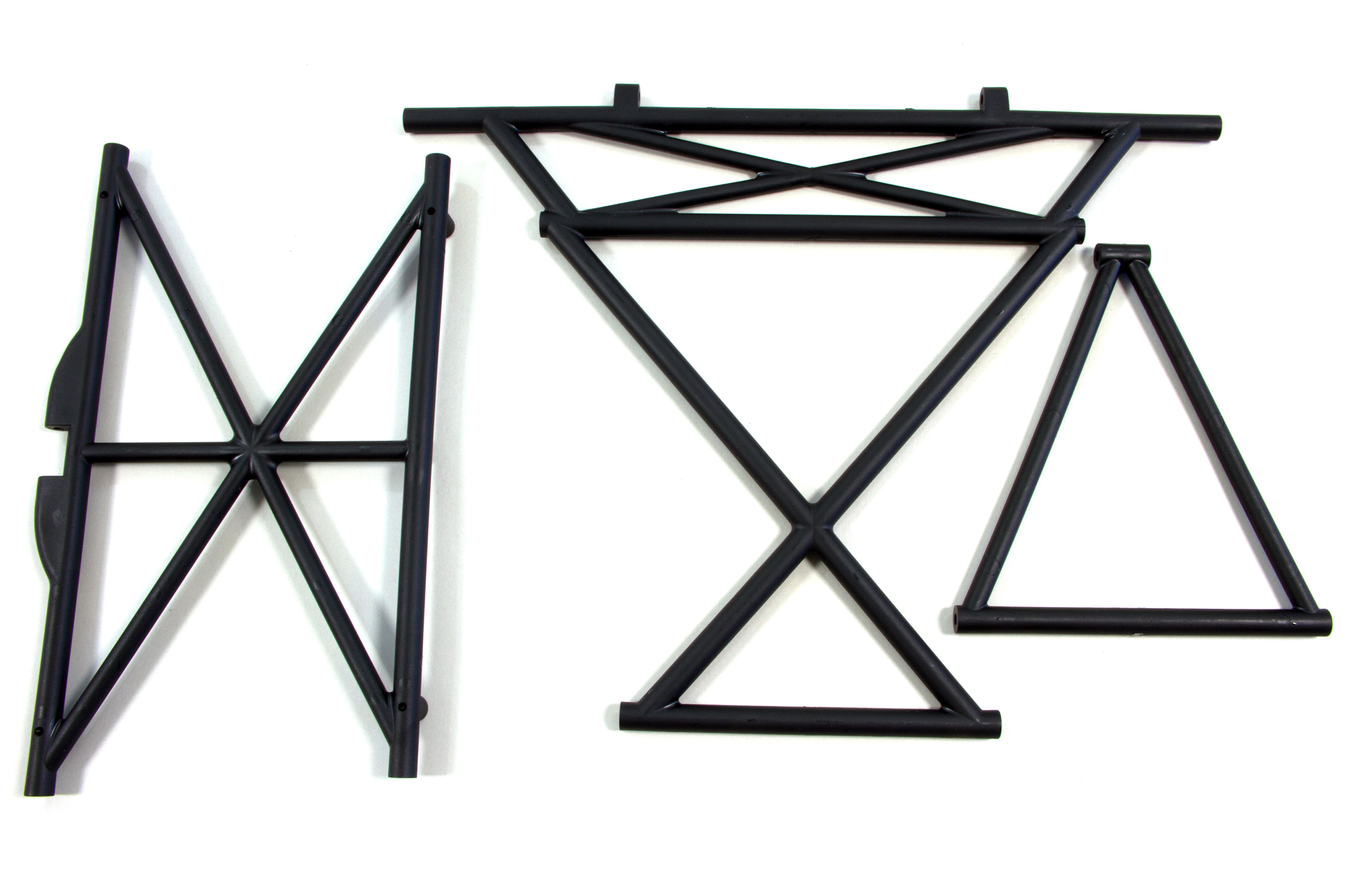 LOSB2578 Losi Center & Front Top Cage Support Set 5T