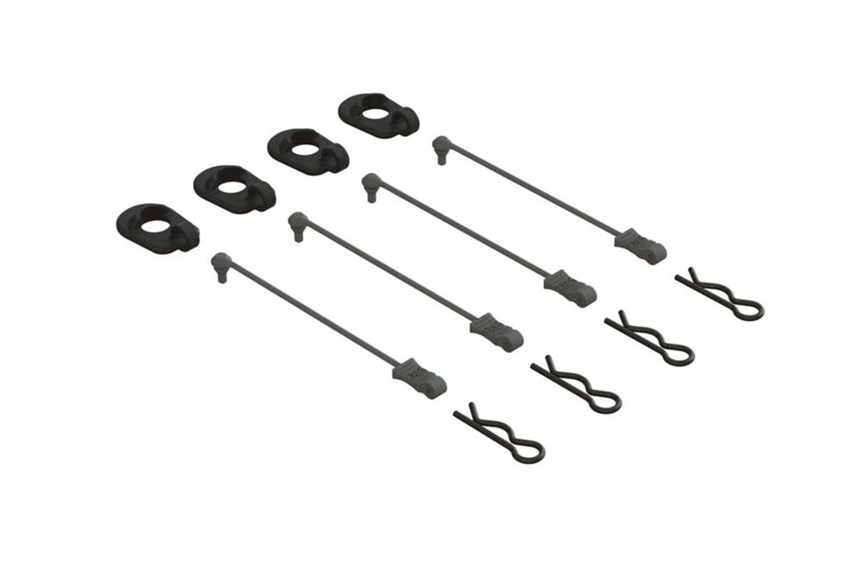 ARA390294 ARRMA Karosserie Clip Halterungen für Kraton / Outcast 8S ARA390294 ARRMA Karosserie Clip Halterungen für Kraton / Outcast 8S