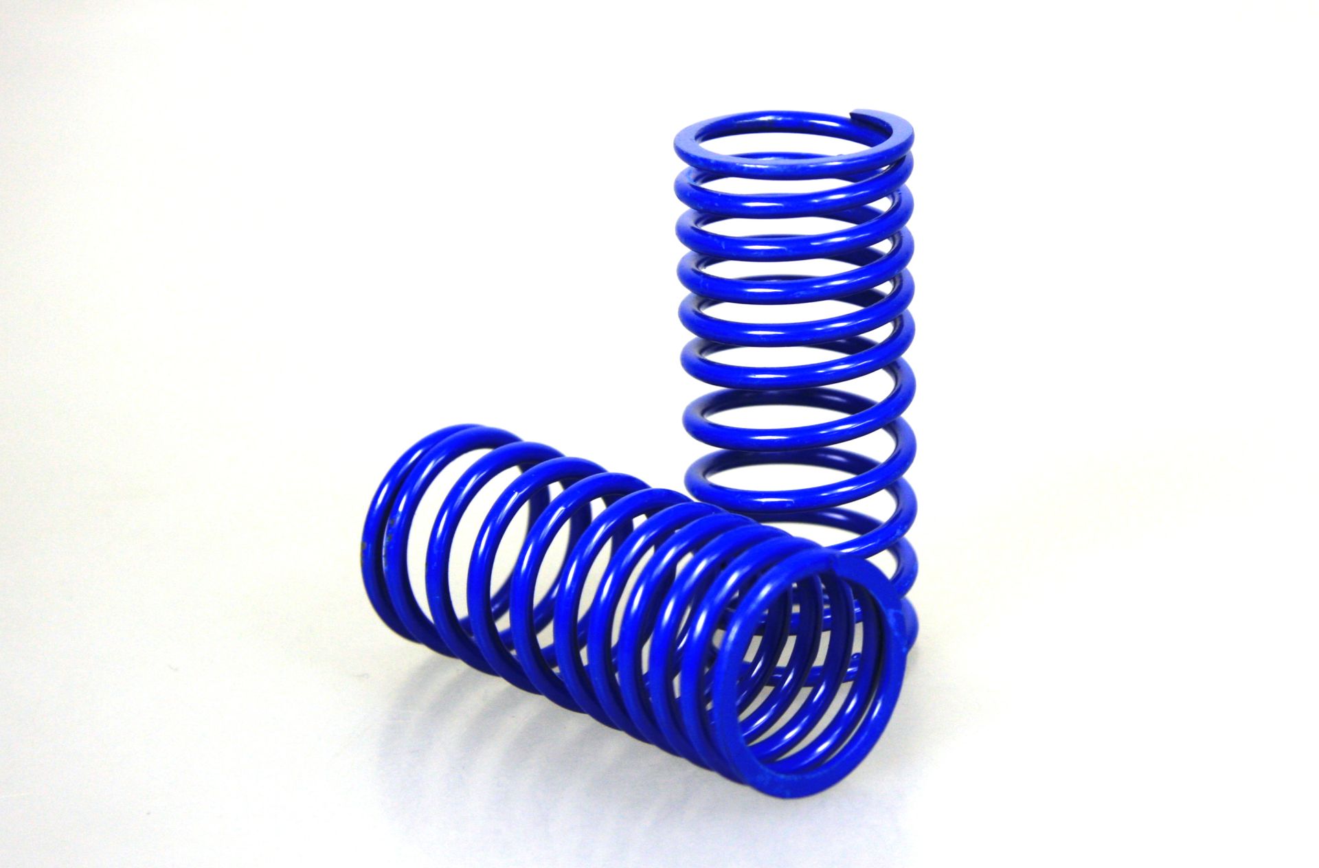 y0324/05 Dirt-Spring M05 blaue Stoßdämpferfeder 2,5 x 60 mm, Durchmesser 21 mm, 1 Paar