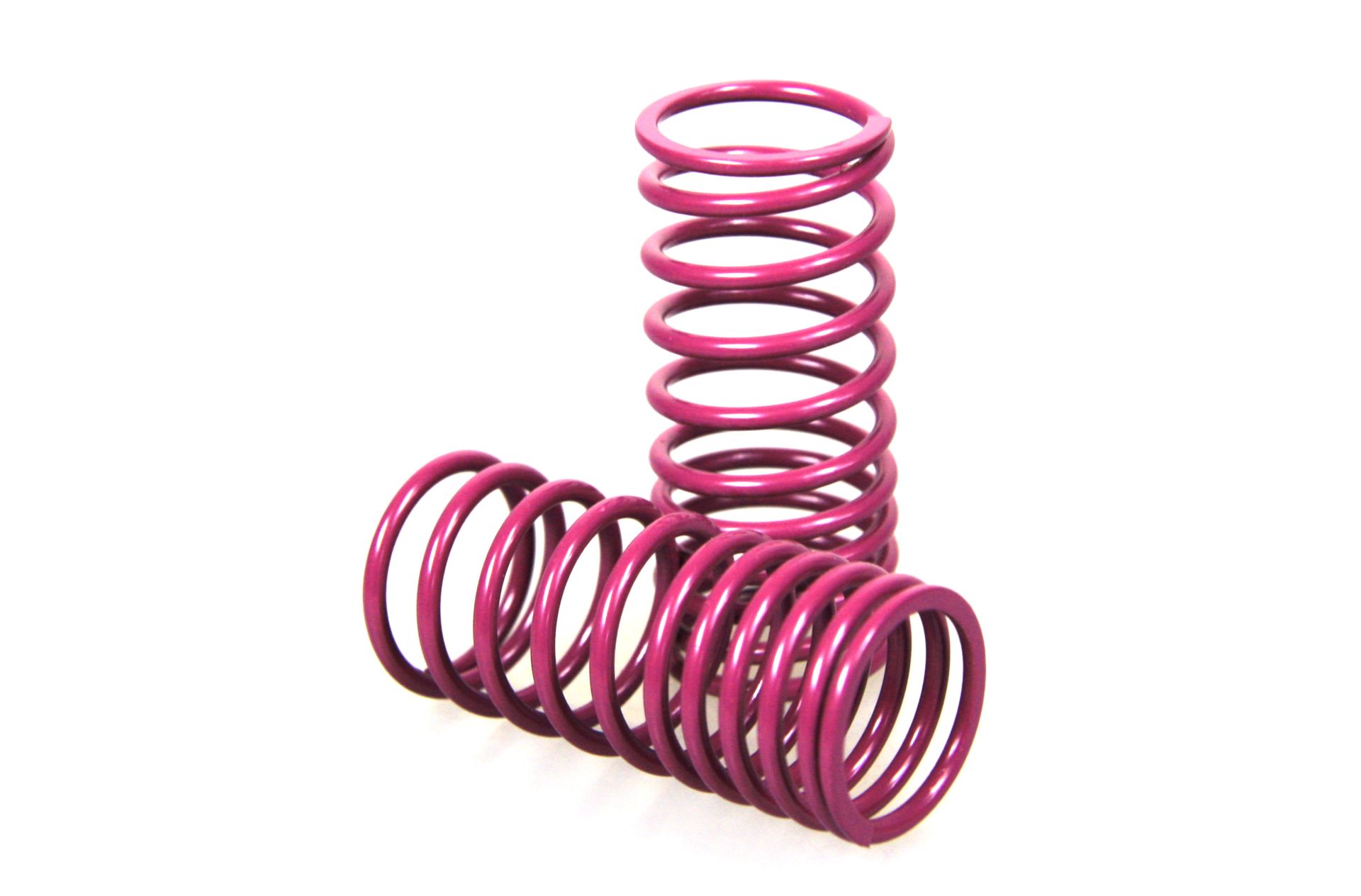 y0324/04 Dirt-Spring M04 violette Stoßdämpferfeder 2,4 x 60 mm, Durchmesser 21 mm, 1 Paar