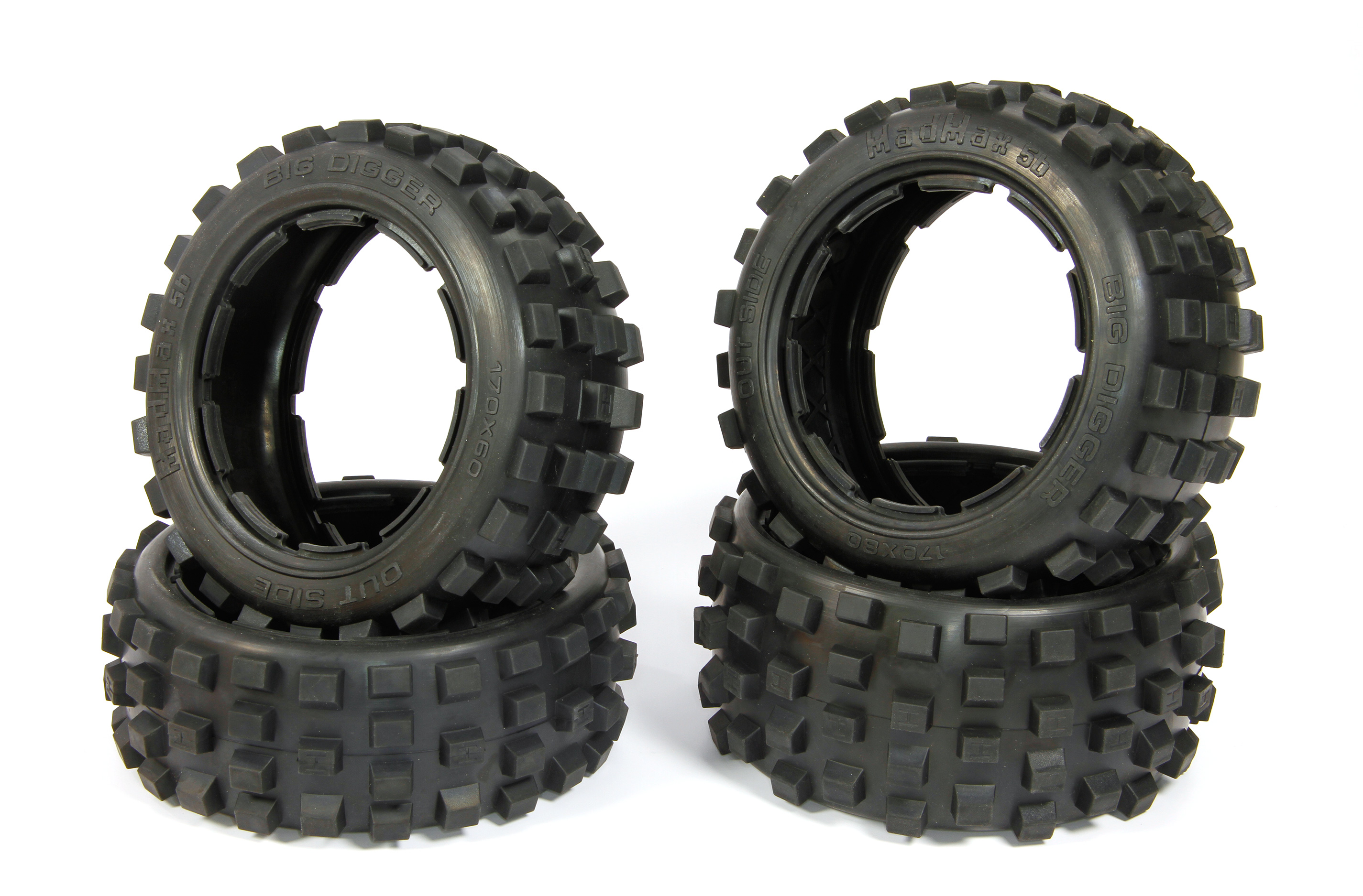 y1411 MadMax BIG DIGGER one pair front and one pair rear