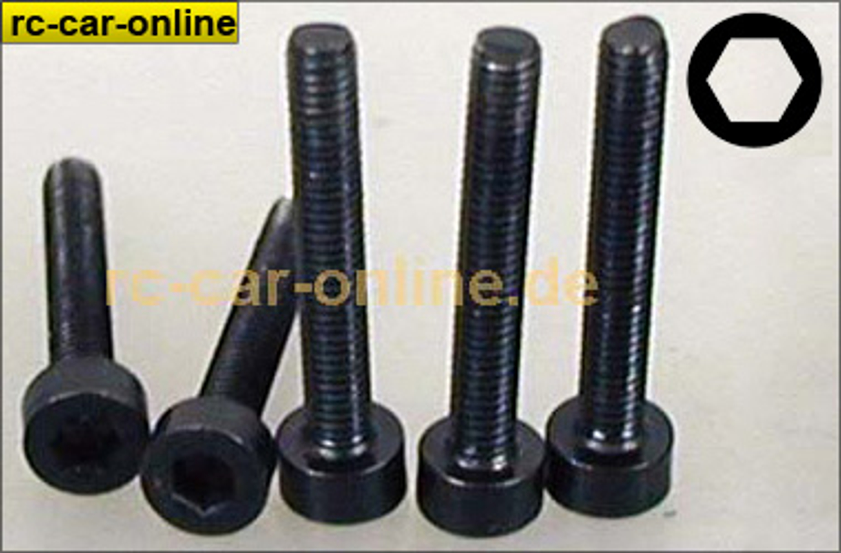 32441 Schrauben mit Innensechskant M3 x 23 mm, 5 Stück 32441 Schrauben mit Innensechskant M3 x 23 mm, 5 Stück