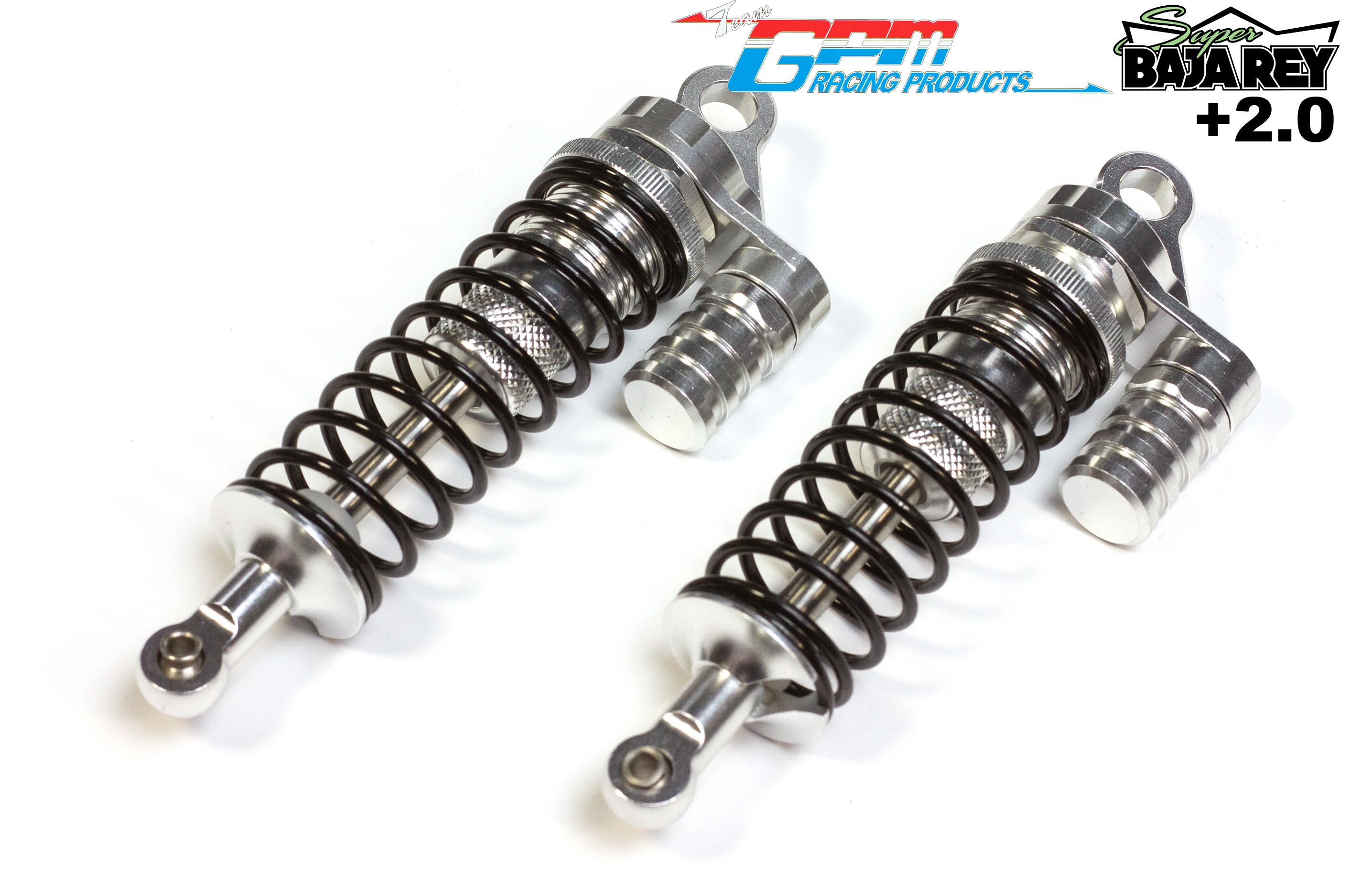 SB132F/L GPM Vordere Piggyback Stoßdämpfer für Super Baja Rey (auch 2.0) SB132F/L GPM Vordere Piggyback Stoßdämpfer für Super Baja Rey (auch 2.0)