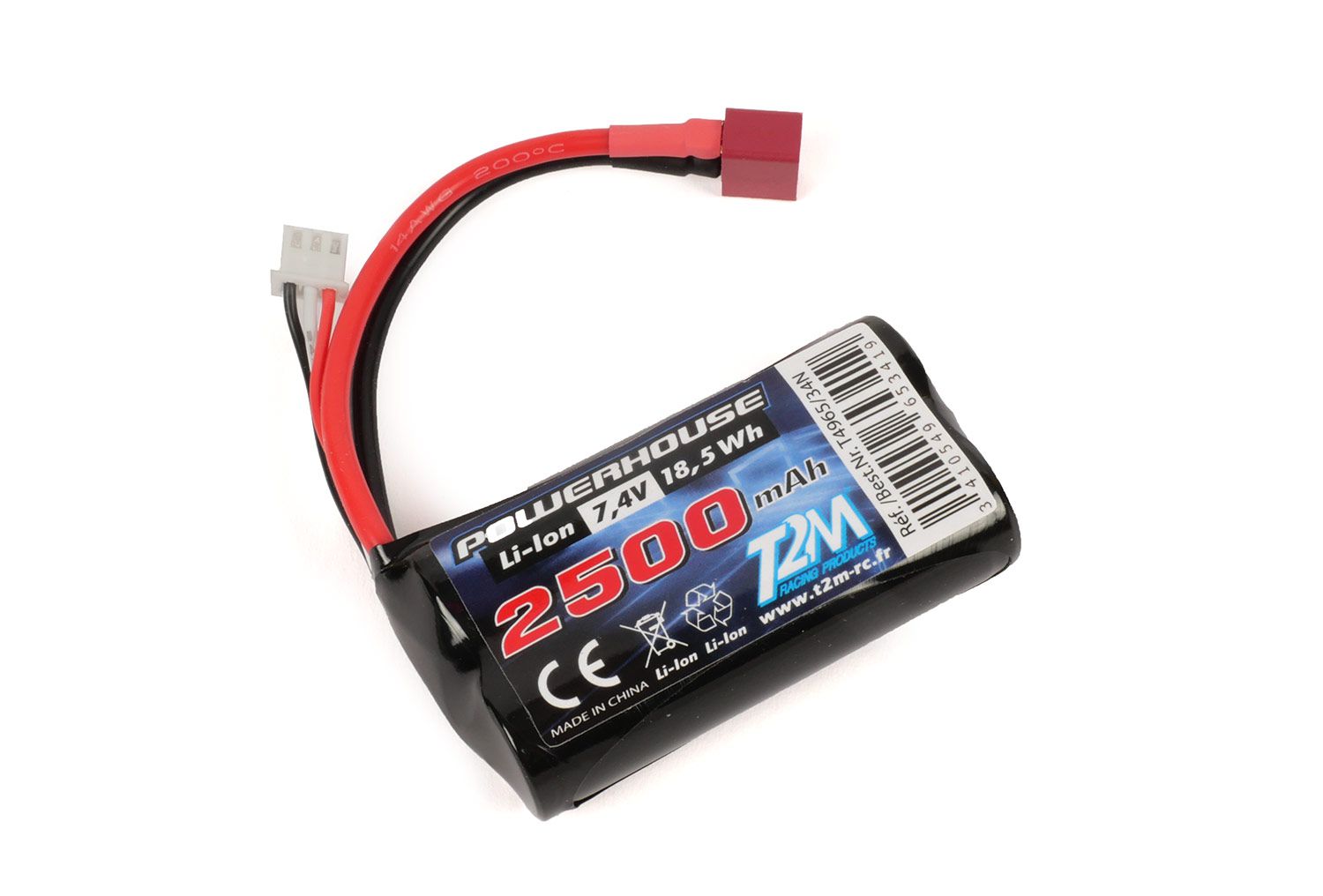 T4965/34N Li-Ion Akku 7,4V/2500 mAh