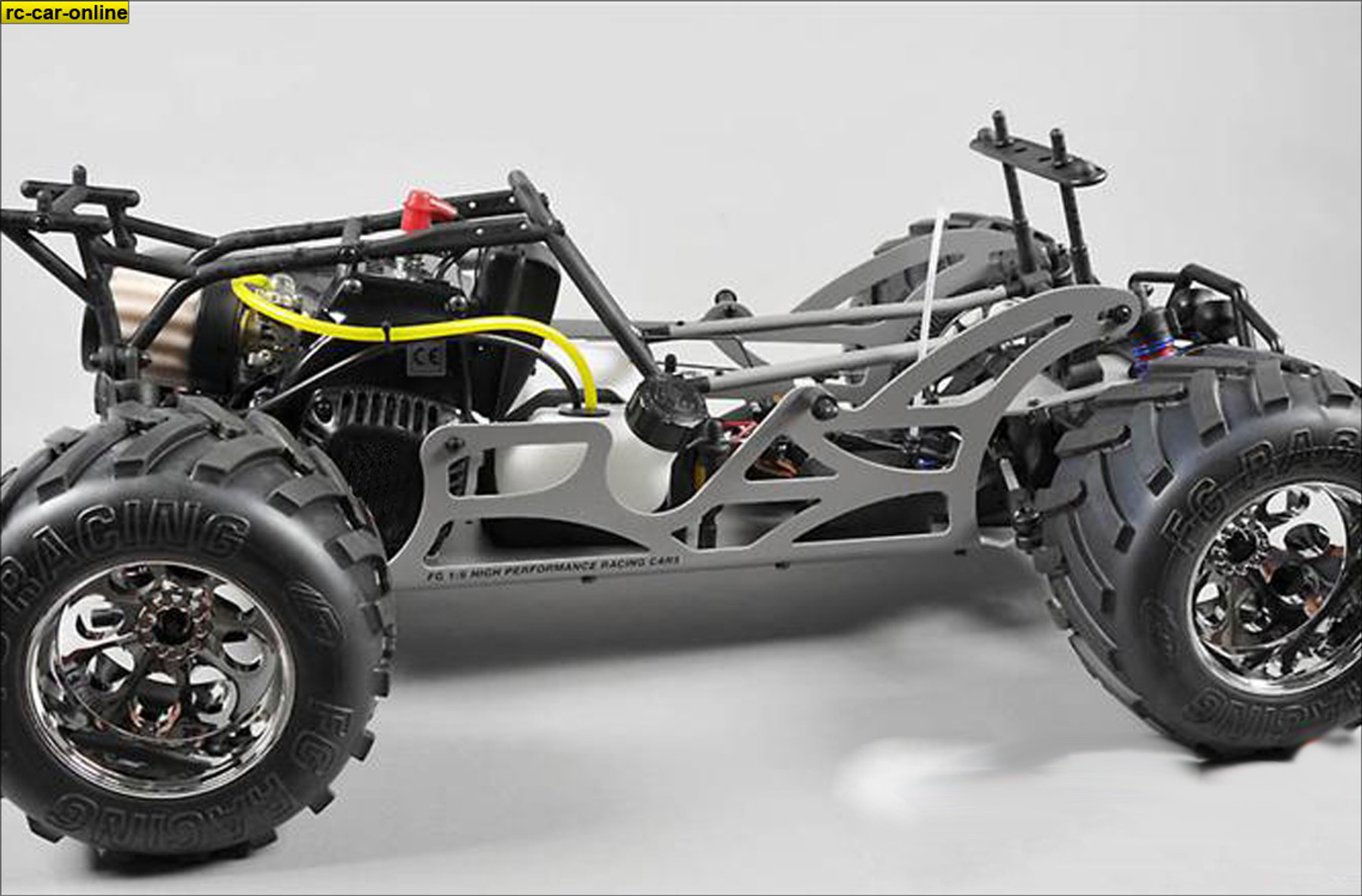 FG Monster Truck WB535 with crystal-clear Unlackiert - Main Image