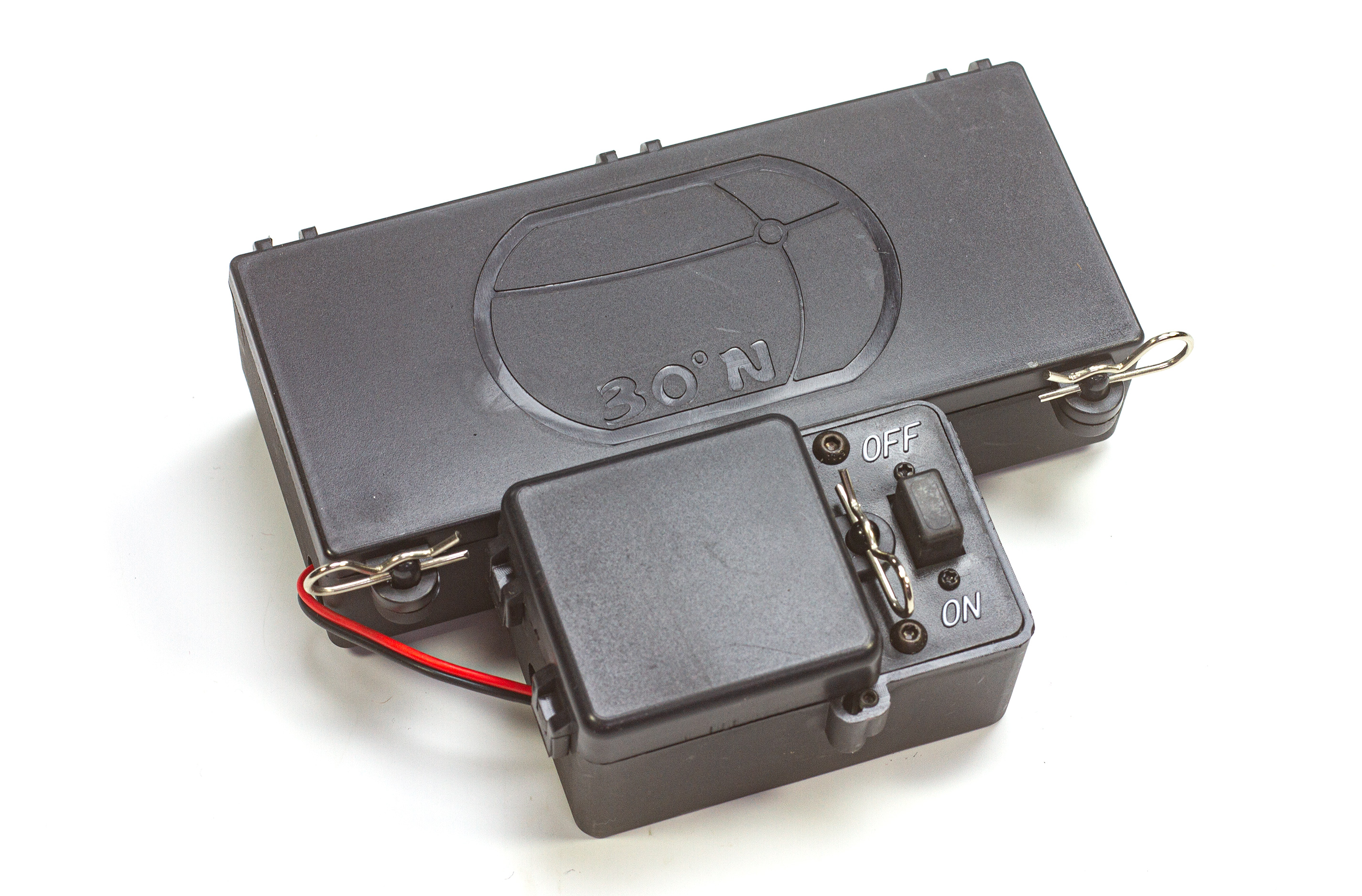 B69009 Empfänger- und Akkubox, mit Schalterkabel B69009 Empfänger- und Akkubox, mit Schalterkabel