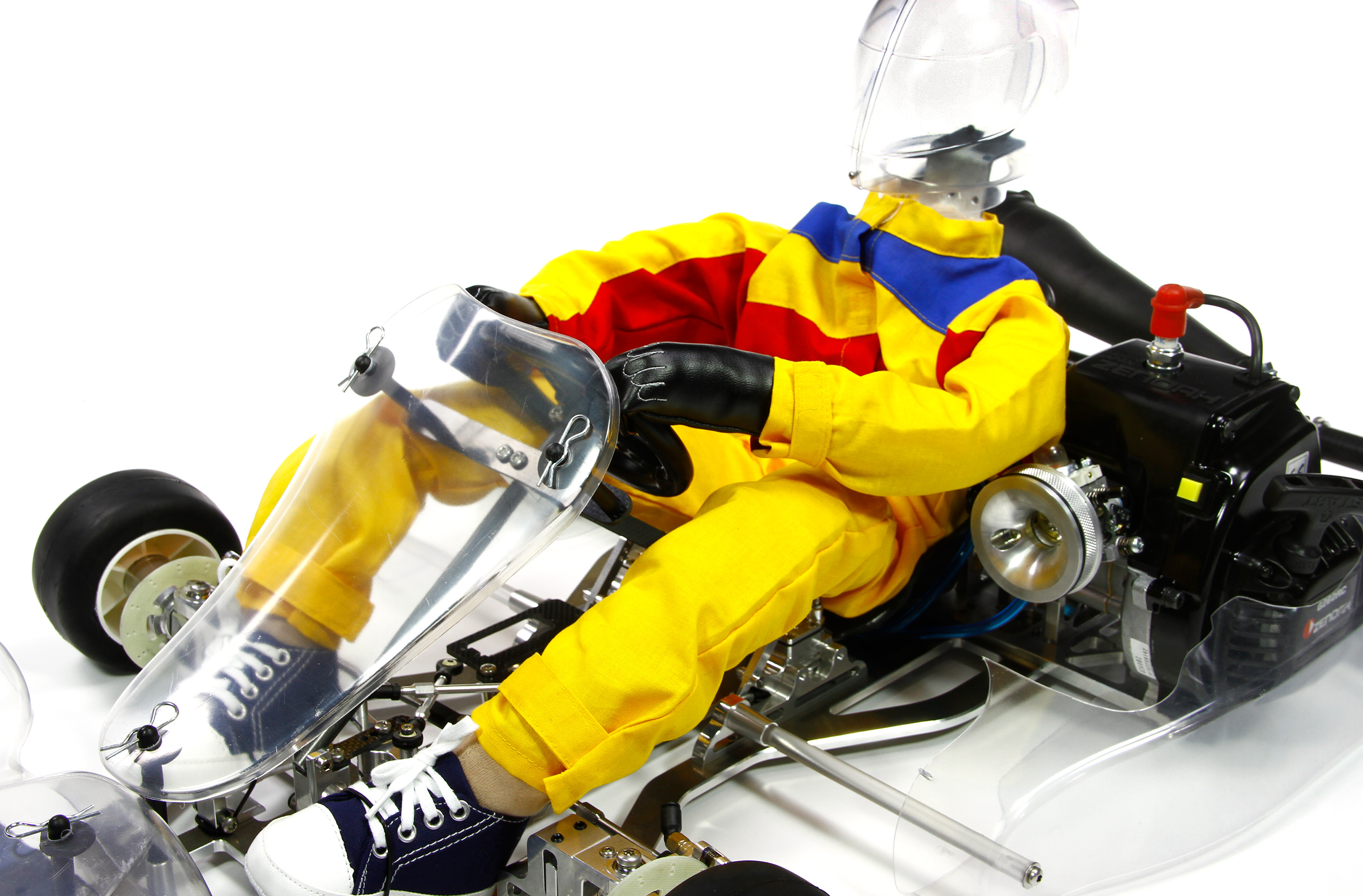 y1496 Overall for driver figure for H.A.R.M kart RK-1, hand-crafted