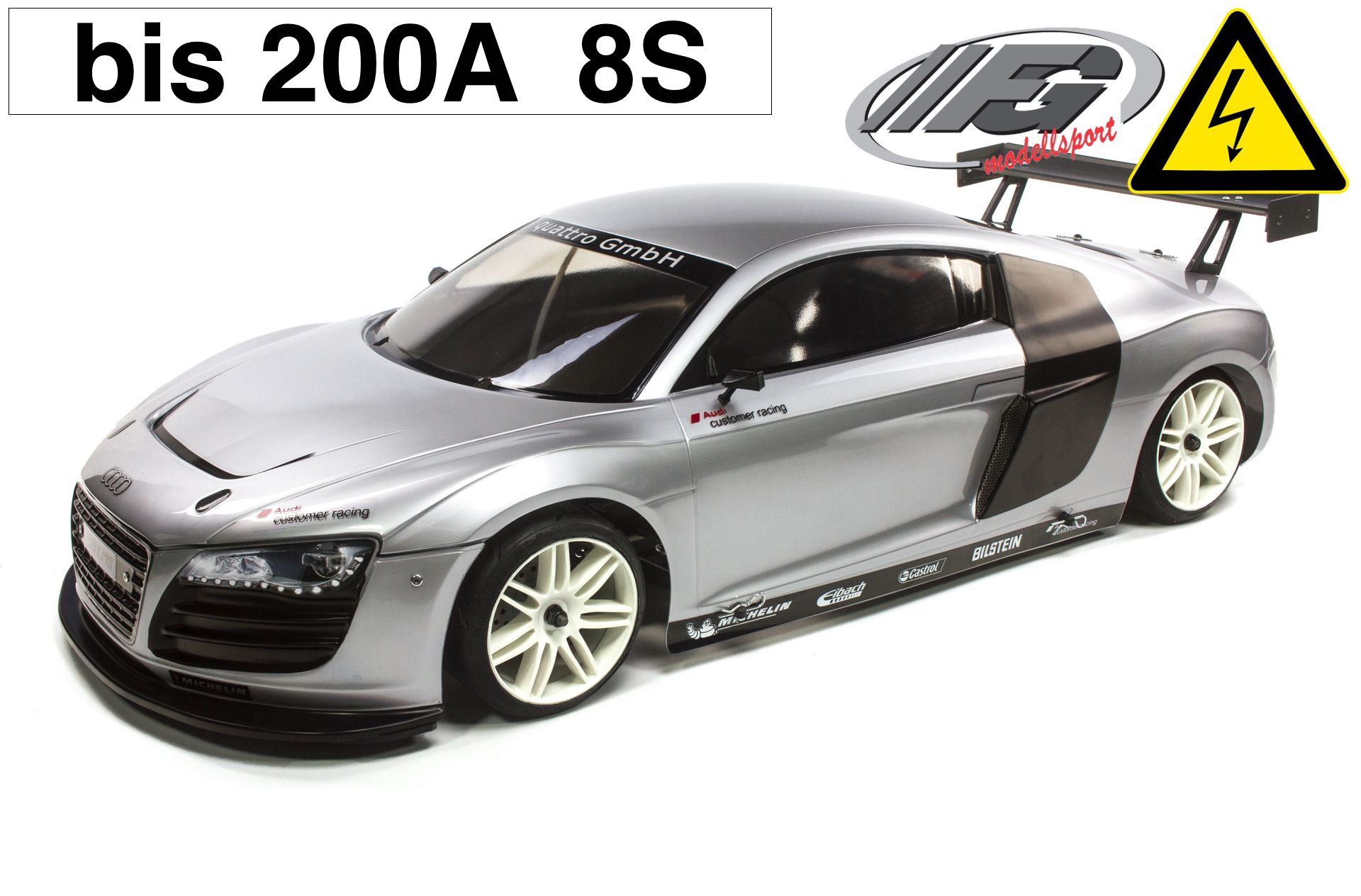 FG Sportsline 2WD-530 Electric Audi R8 up to 200A/8S