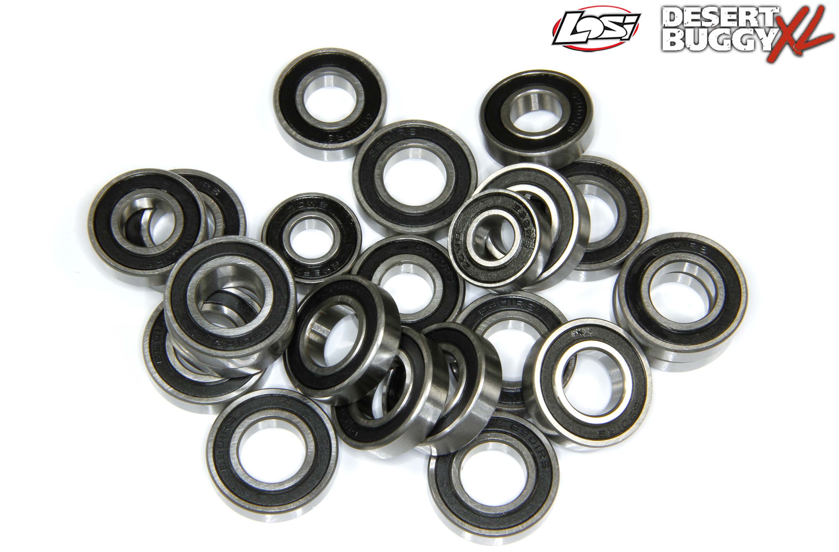LOS256999 Sealed bearings, complete set Losi DBXL-E 2.0, DBXL+MTXL 1/5 4WD