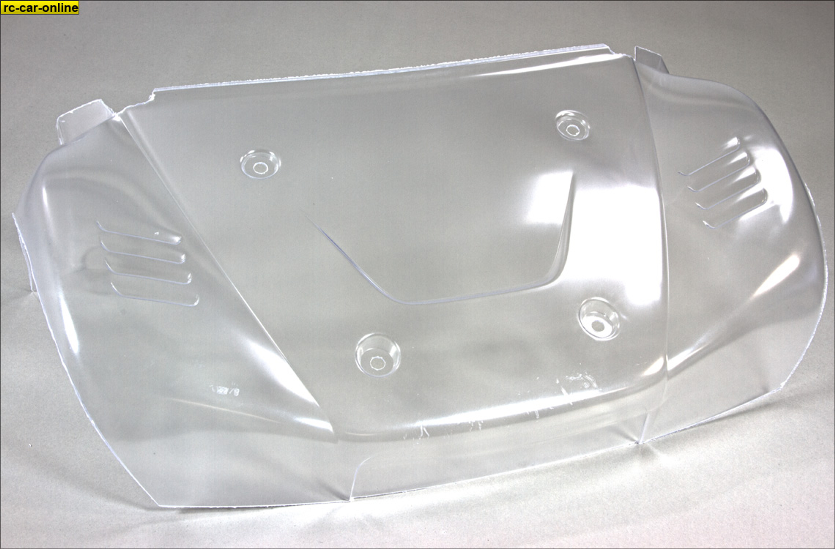 LOSB 8101 Hood/Front Fenders Body Section clear  5T, 1 pce.
