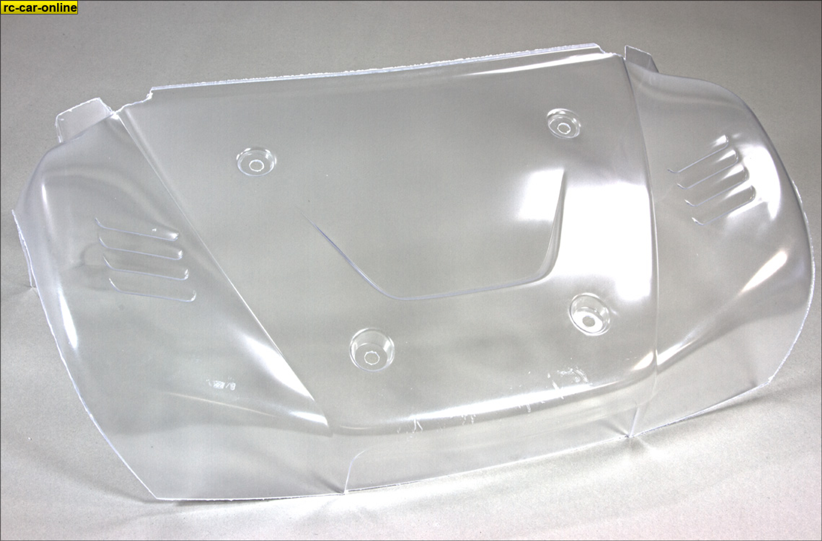 LOSB 8101 Hood/Front Fenders Body Section clear  5T, 1 pce. LOSB 8101 Hood/Front Fenders Body Section clear  5T, 1 pce.