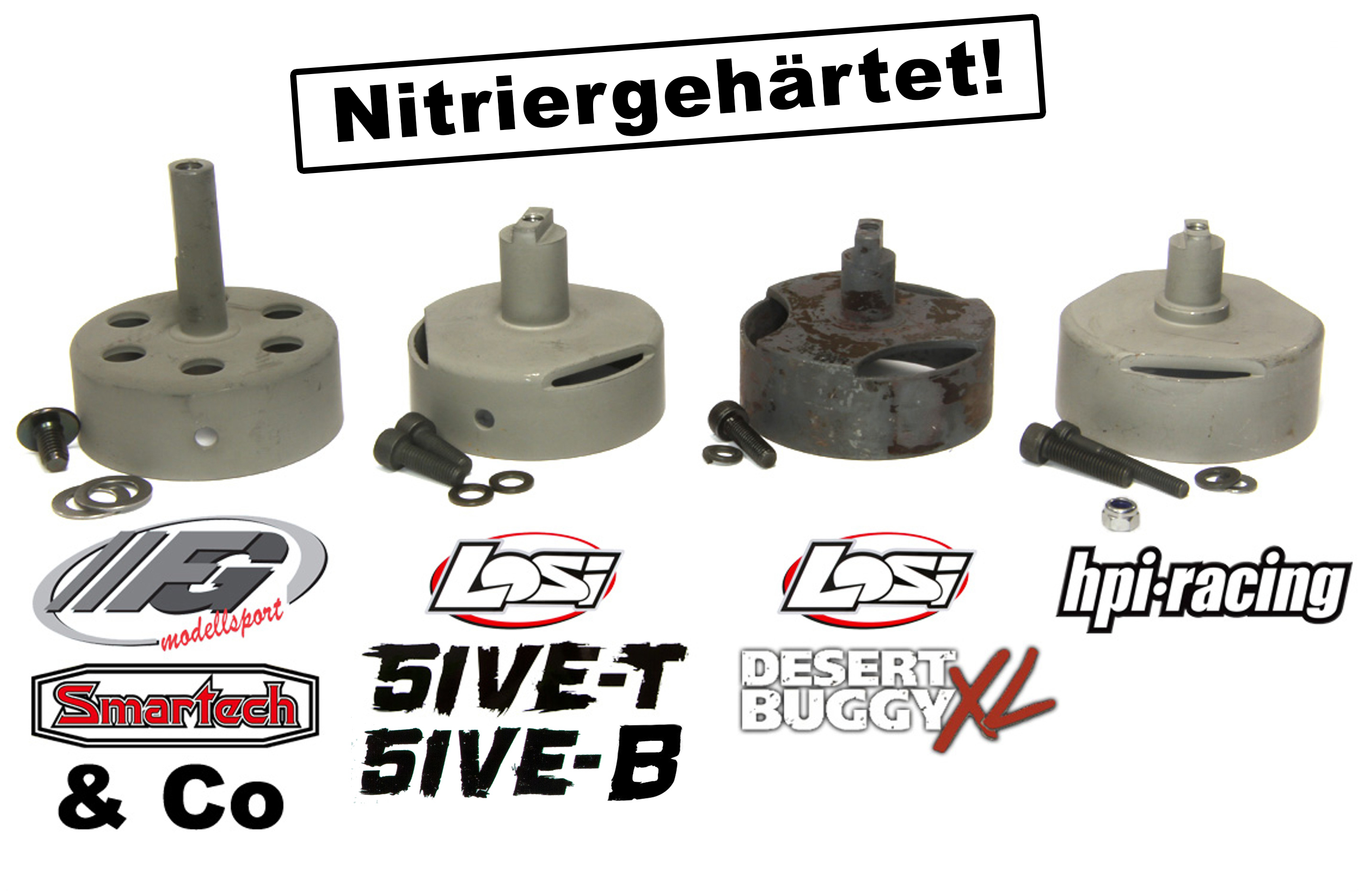 Gasnitrierte Tuning-Kupplungsglocke für alle Fahrzeuge zur Wahl Gasnitrierte Tuning-Kupplungsglocke für alle Fahrzeuge zur Wahl