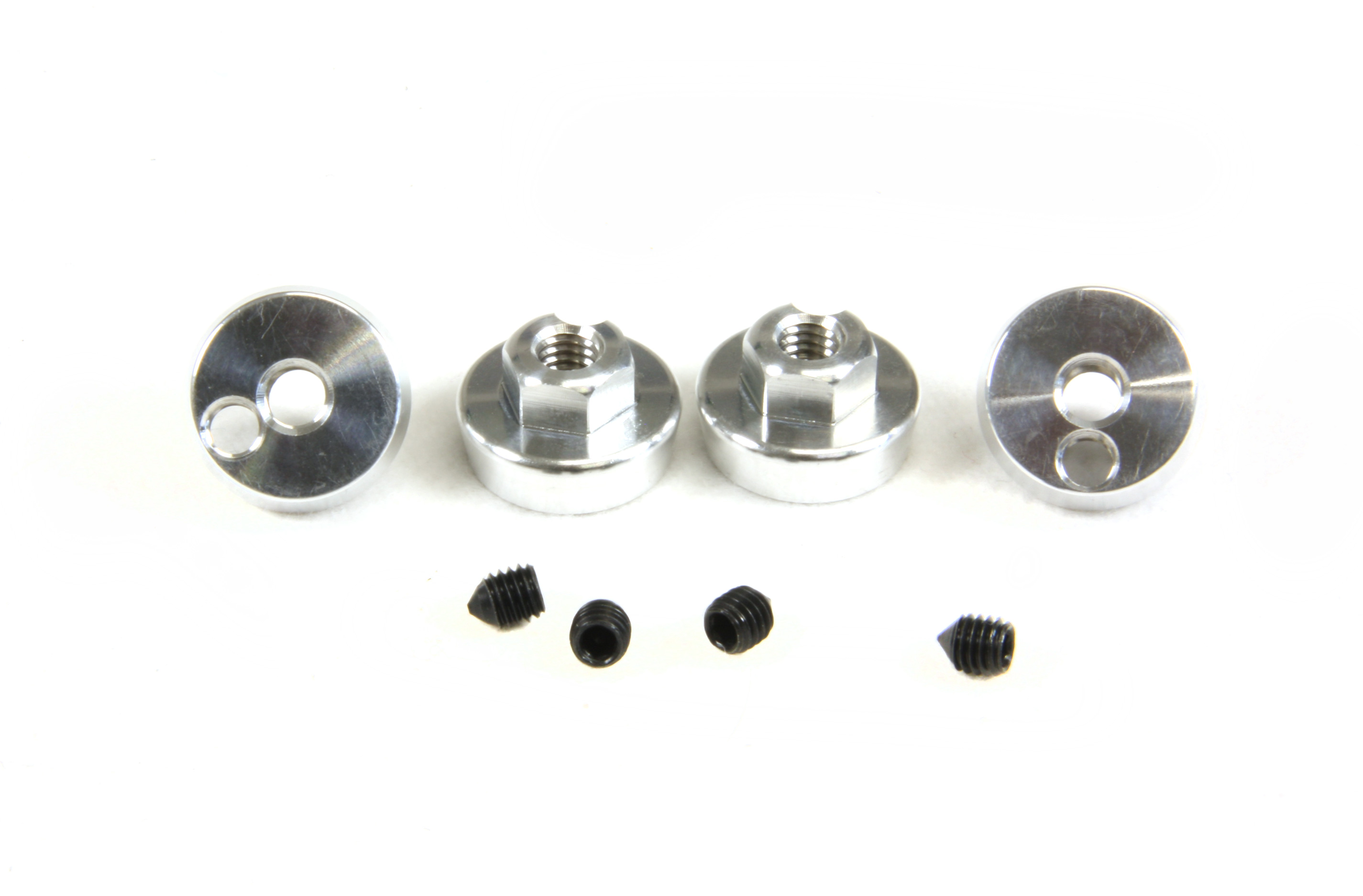 6114 FG Wheel nuts M6 with clamping