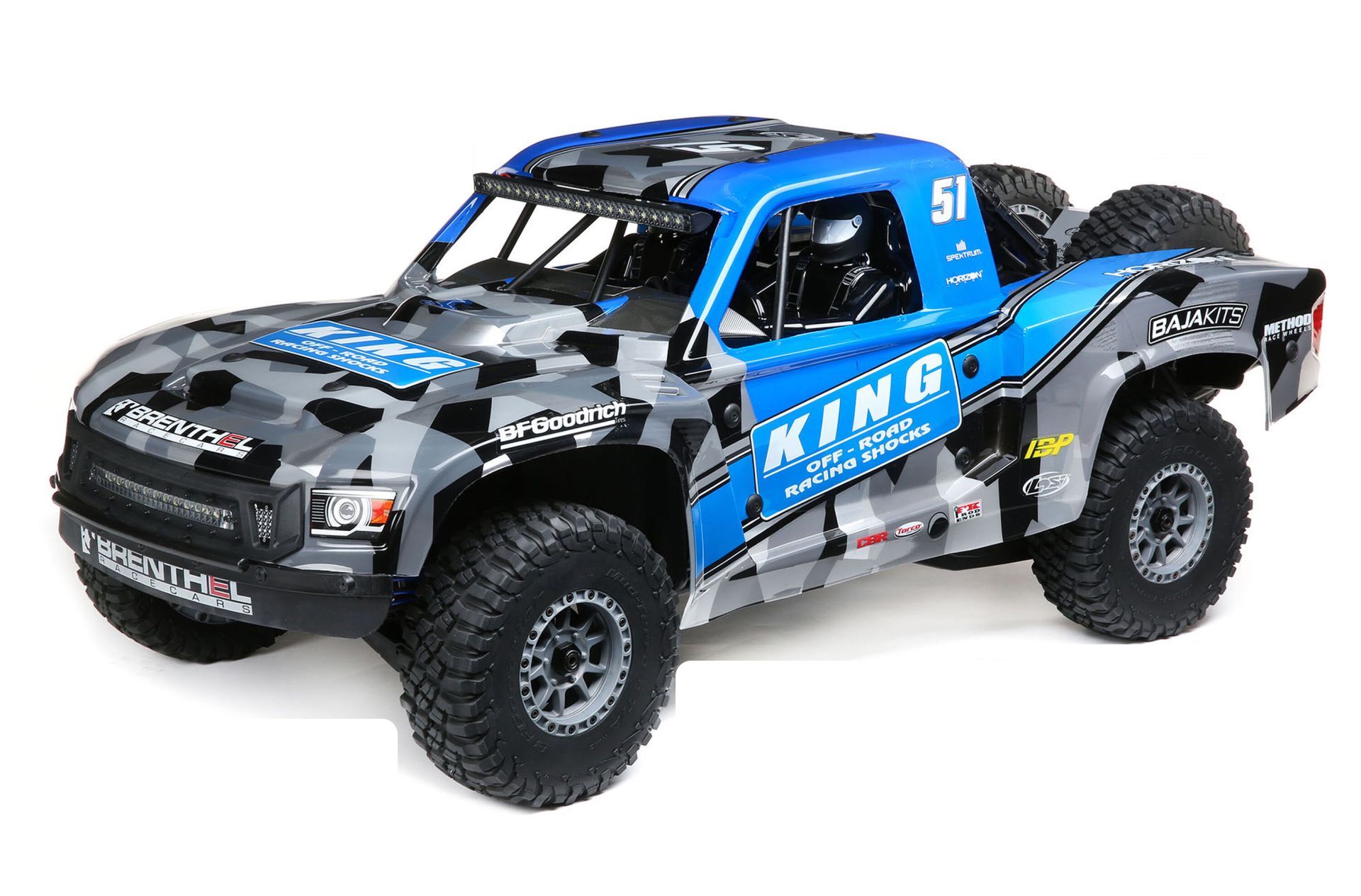 LOS05021T2 Losi 1/6 Super Baja Rey 2.0 4WD Brushless Desert Truck RTR, King