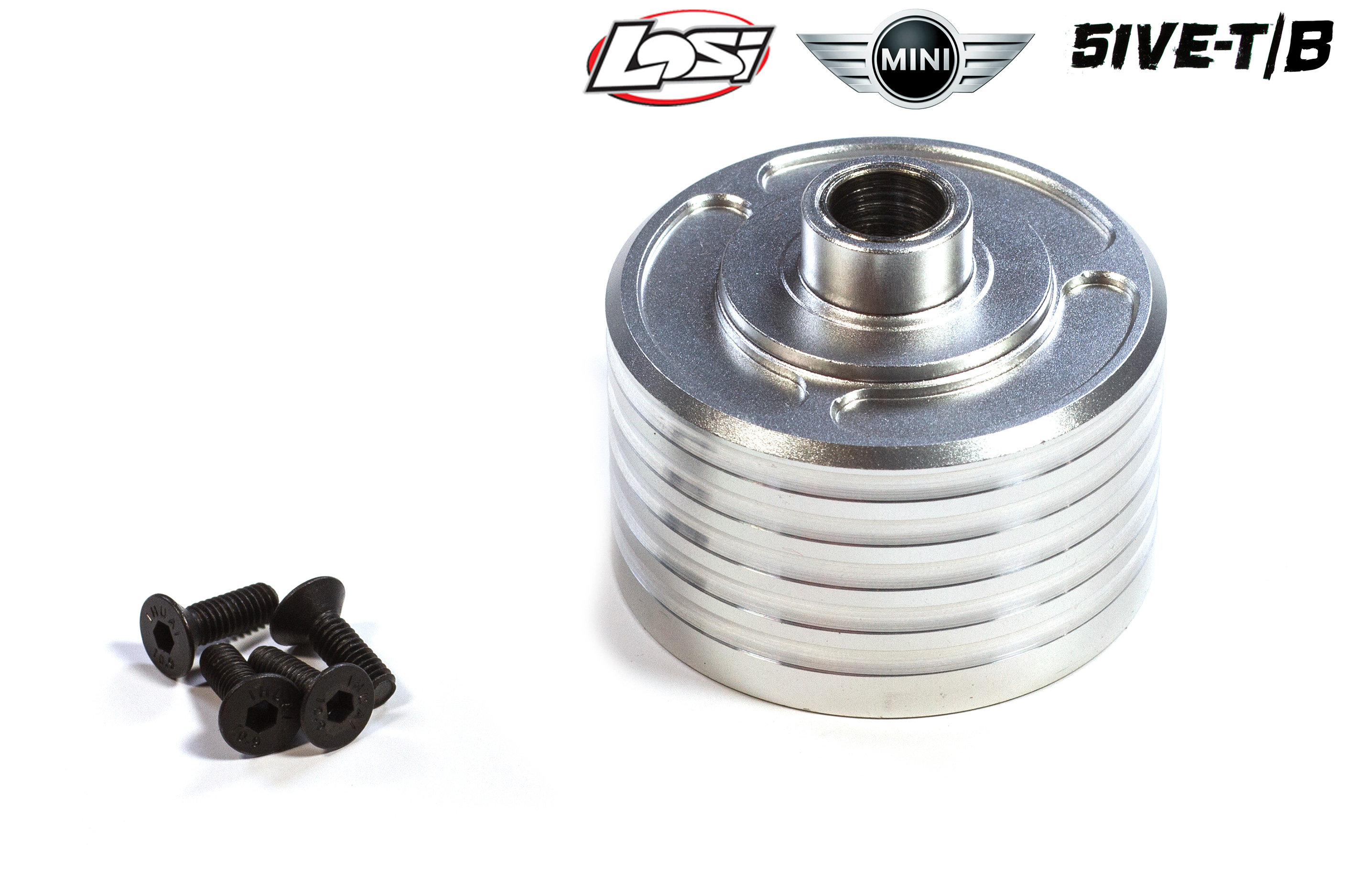 AT-5T022 ATOP Aluminum differential case for Losi 5ive-T/2.0/B and Mini, one-piece design AT-5T022 ATOP Aluminum differential case for Losi 5ive-T/2.0/B and Mini, one-piece design