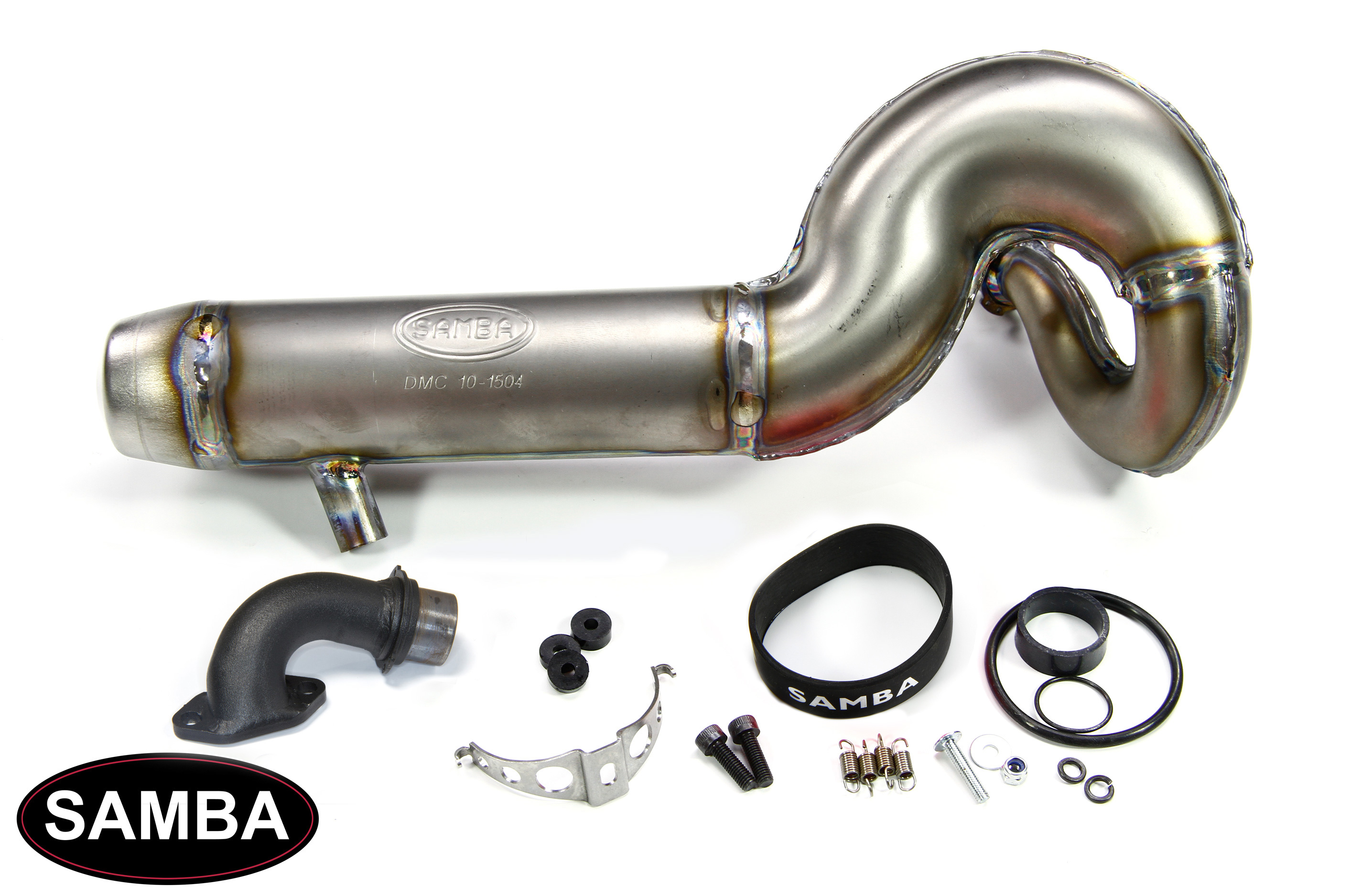 8303 ESW Samba 8 Titan Racing - Resonanzrohranlage DMC 10-1504 für kurzen Radstand 510mm 8303 ESW Samba 8 Titan Racing - Resonanzrohranlage DMC 10-1504 für kurzen Radstand 510mm