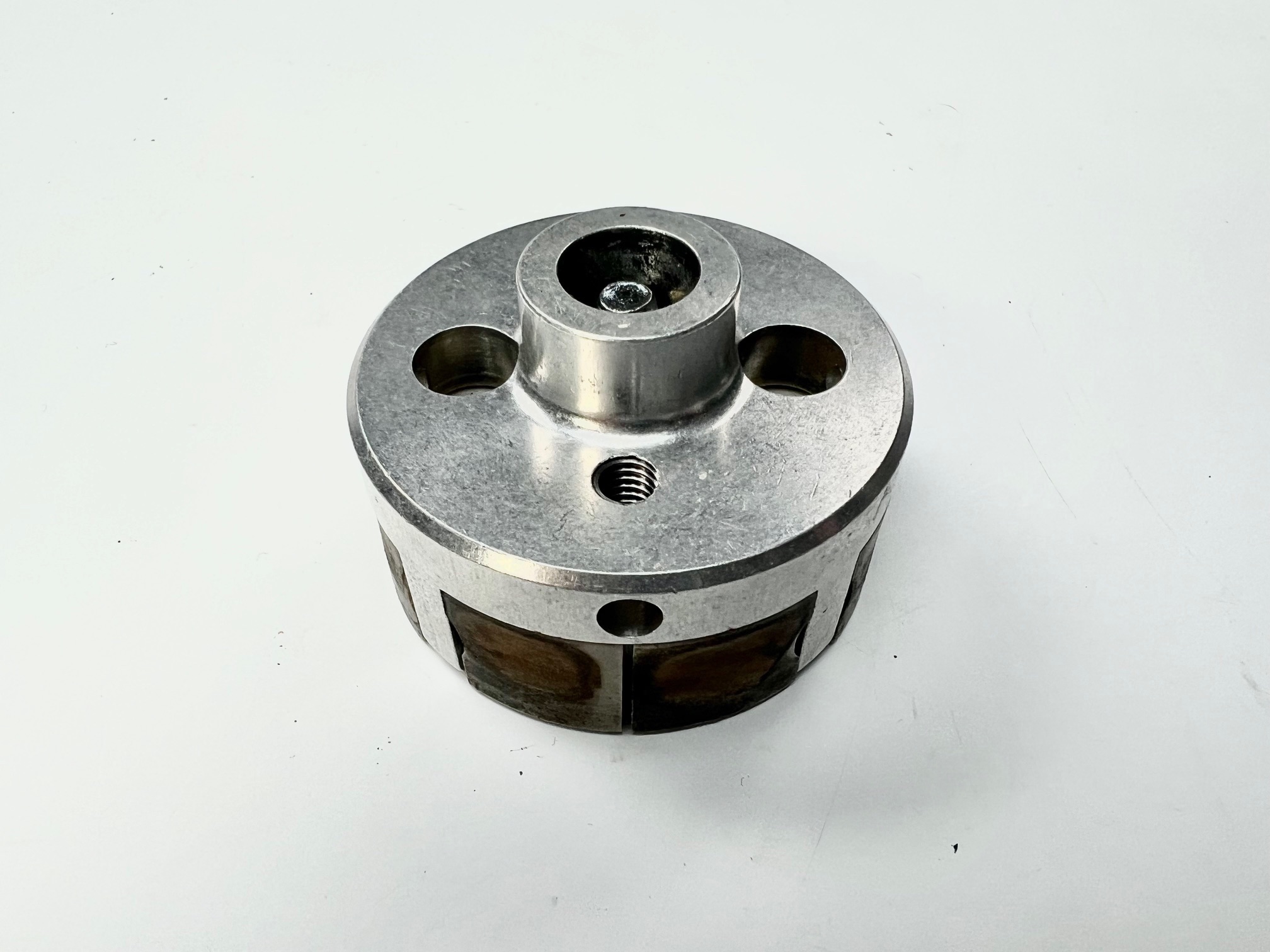 FG 4 jaws Teflon clutch adjustable, used "2" FG 4 jaws Teflon clutch adjustable, used "2"