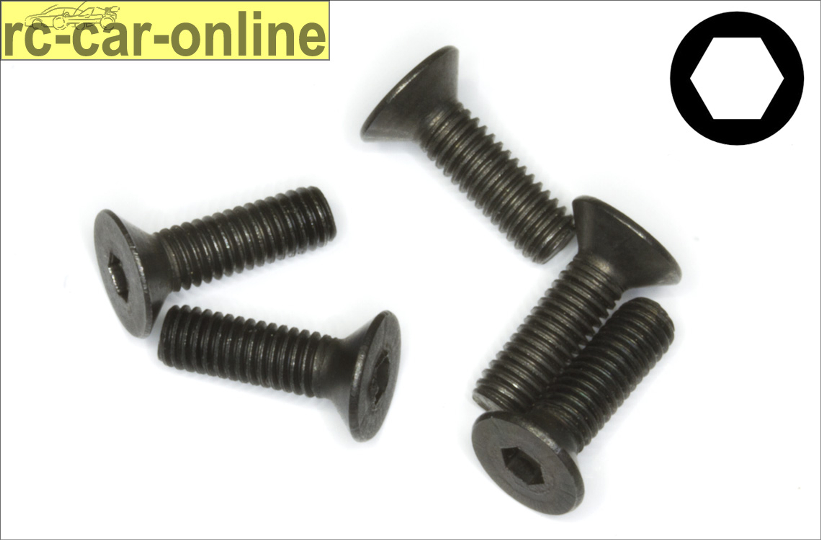 32761 Innensechskant-Senkschraube M3x10 mm 32761 Innensechskant-Senkschraube M3x10 mm