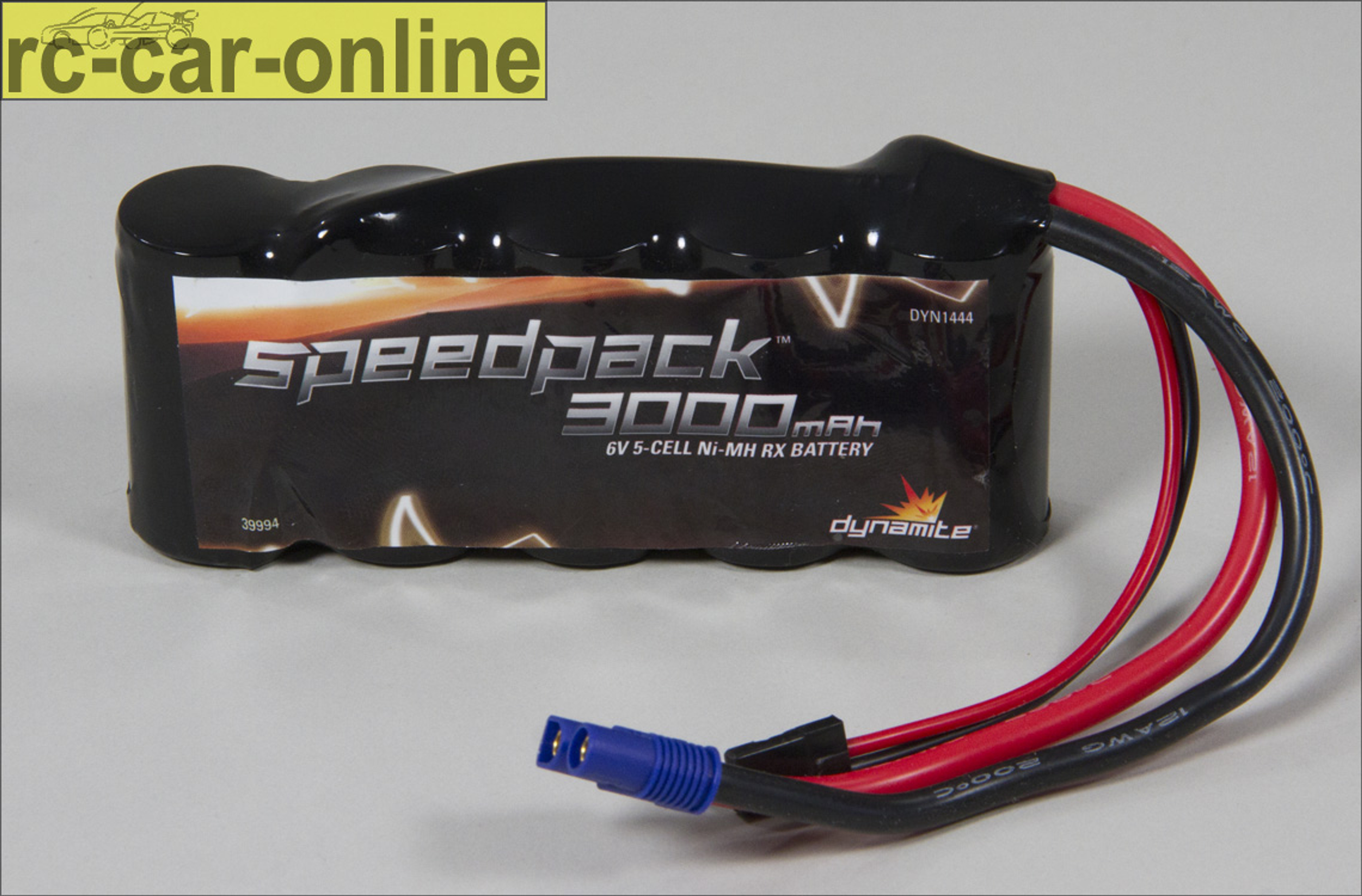 DYN1444 Dynamite Empfängerakku flach 6V 3000 mAh NiMh 5 Zellen DYN1444 Dynamite Empfängerakku flach 6V 3000 mAh NiMh 5 Zellen
