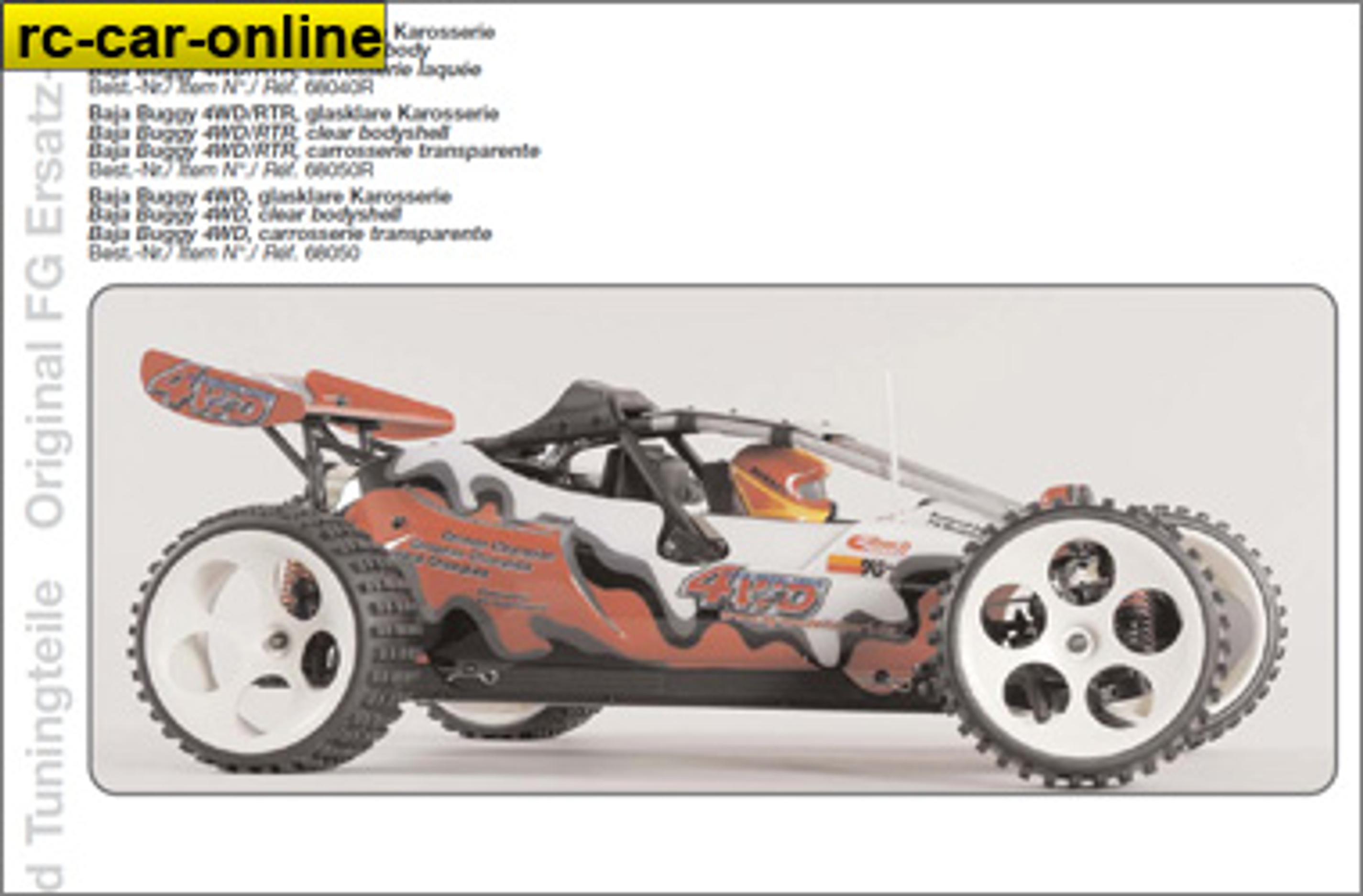 y0962/01 FG Anleitungsset  Off-Road Buggy 4WD Sportsline, Set y0962/01 FG Anleitungsset  Off-Road Buggy 4WD Sportsline, Set