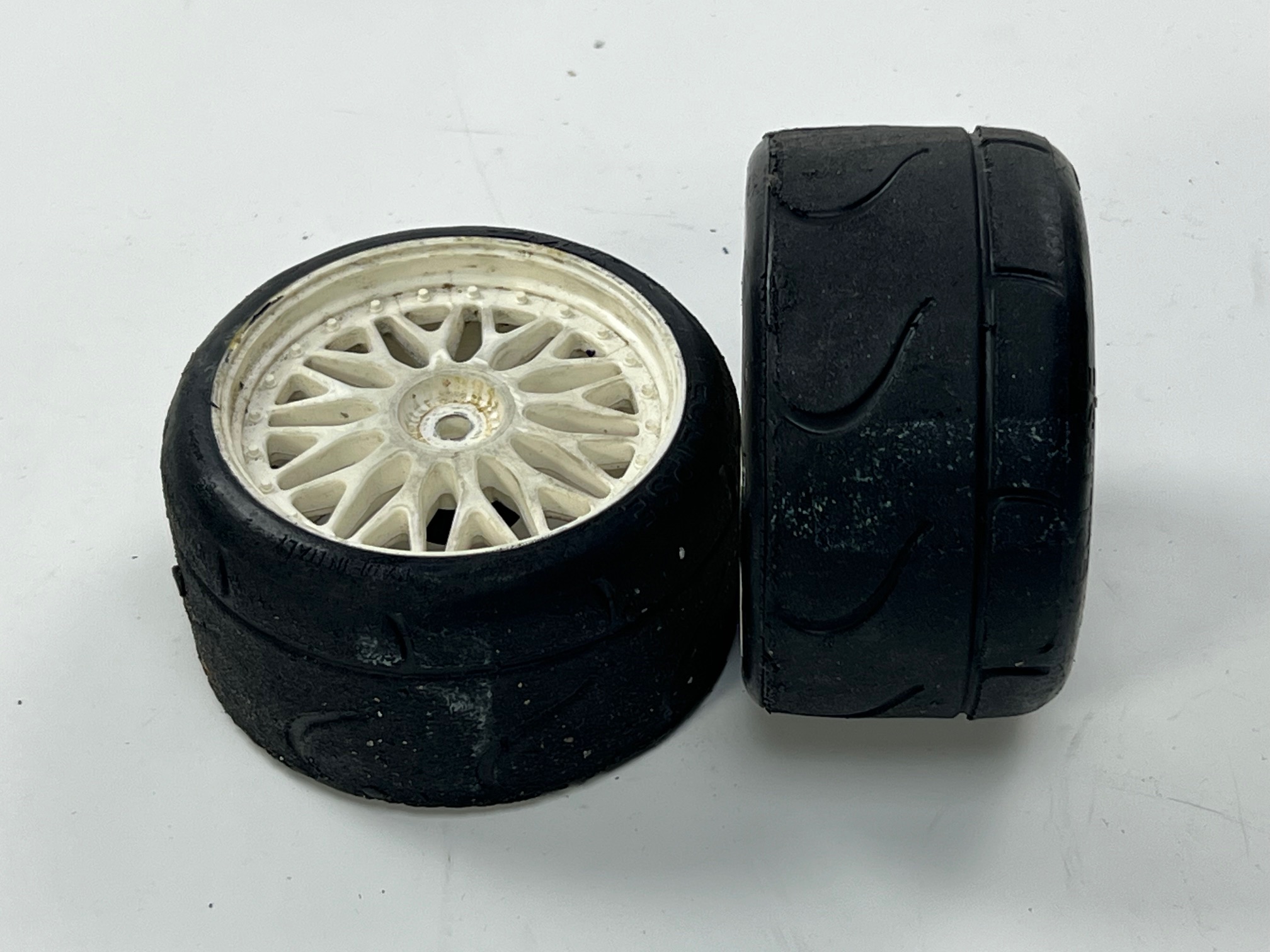 PMT Eclipse 15 auf weißen BBS Felgen 18 mm Vierkant, gebraucht "76"