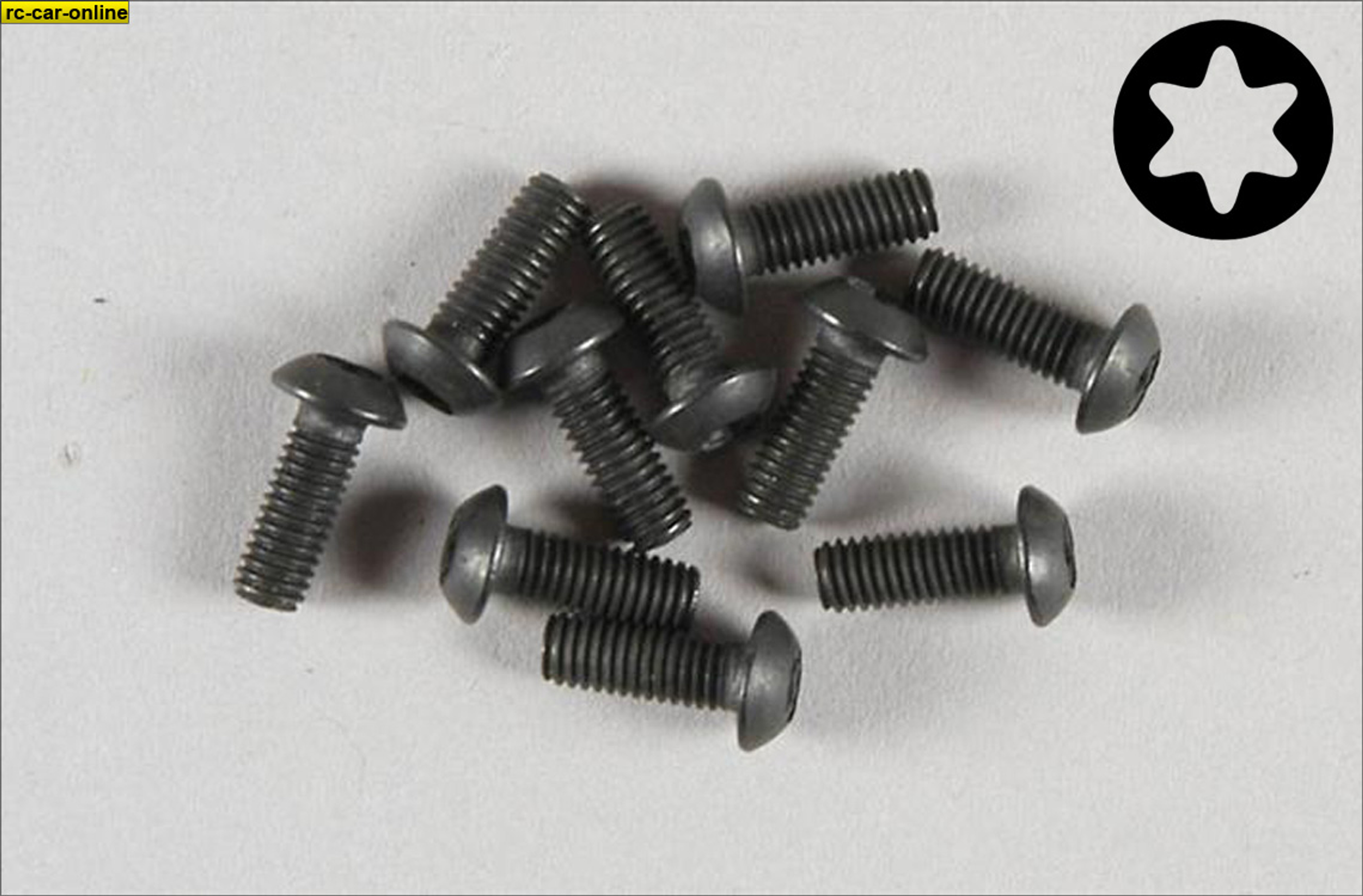 6924/08 FG Linsenschraube mit Torx M3x8 mm, 10 Stück 6924/08 FG Linsenschraube mit Torx M3x8 mm, 10 Stück