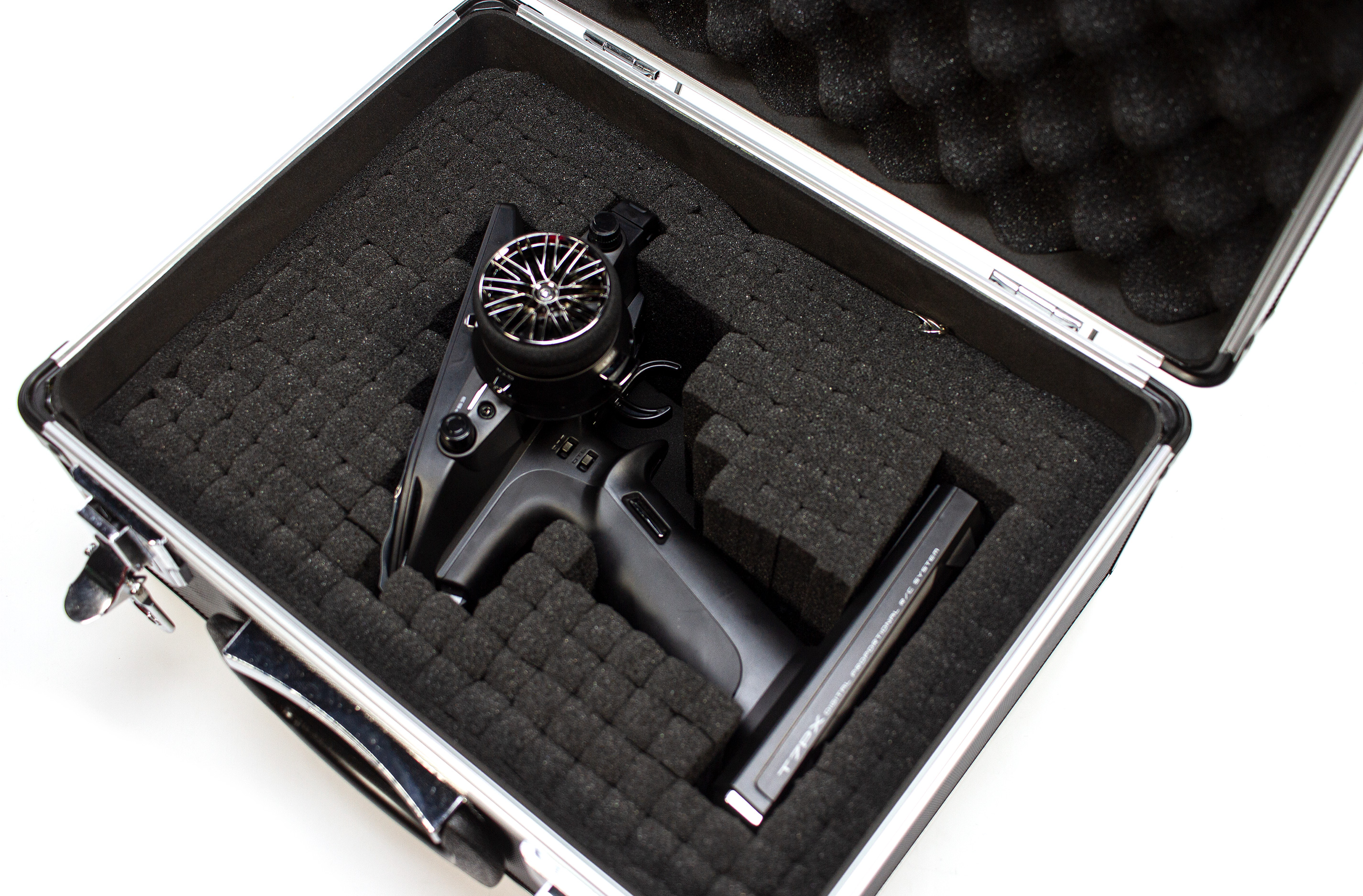 TT0989 TopTuning Racing-Team Alloy transmitter case TT0989 TopTuning Racing-Team Alloy transmitter case