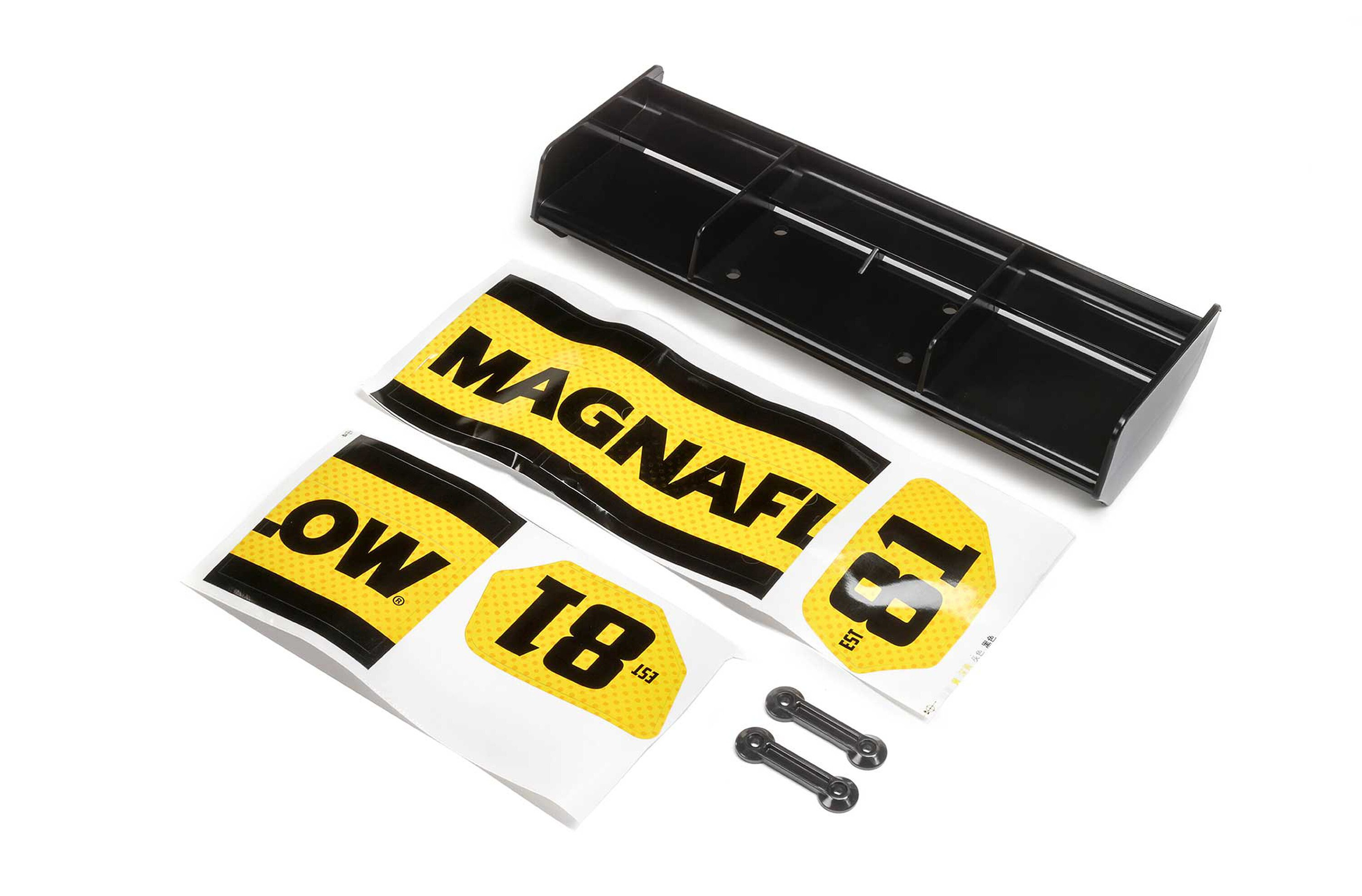 LOS250054 Losi Wing, Magnaflow, Black: DBXL 2.0 LOS250054 Losi Wing, Magnaflow, Black: DBXL 2.0