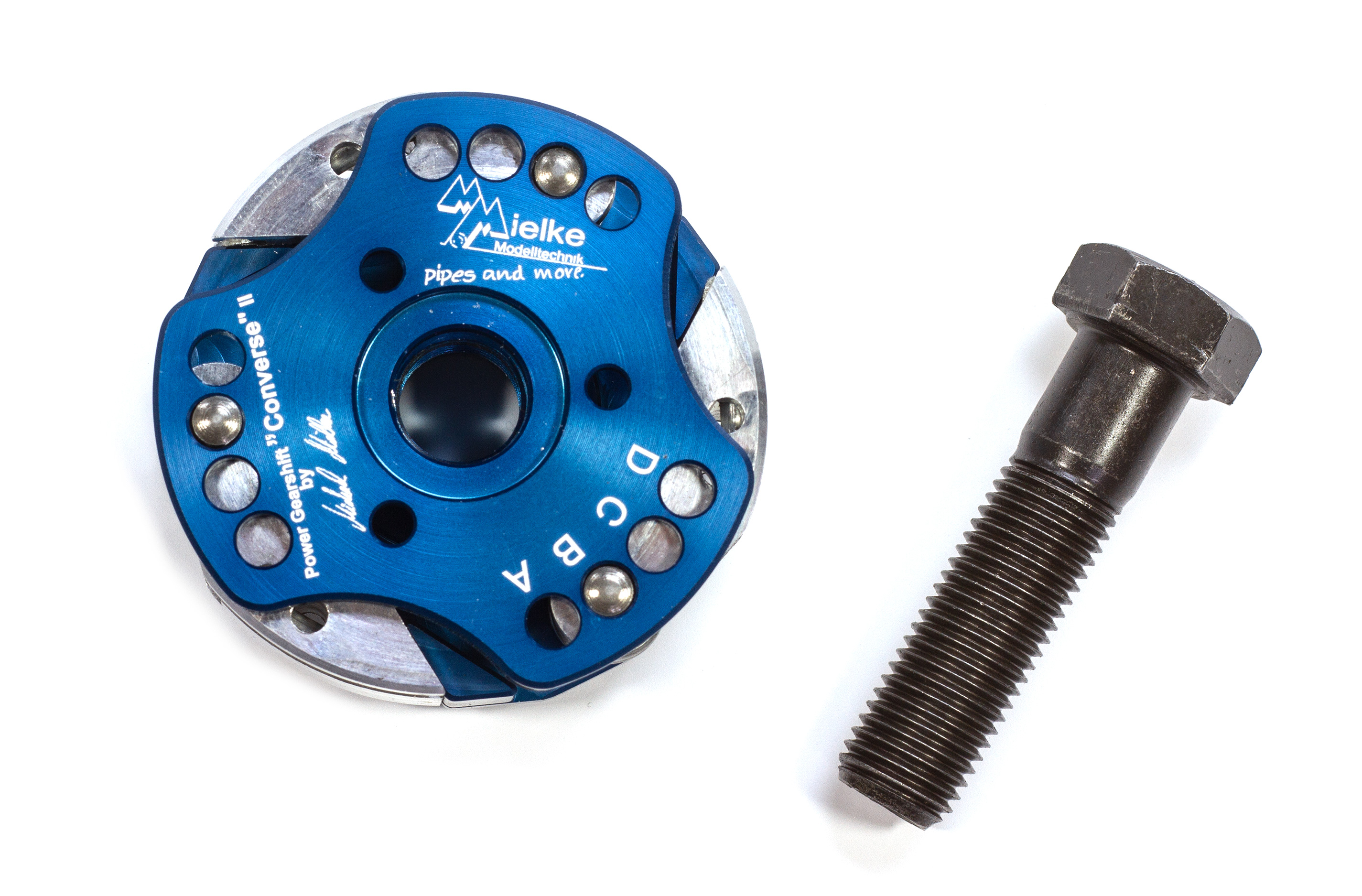 5640 Mielke Power Gearshift II Converse System clutch for Mecatech / Genius / FBX / S88R, 2,4mm springs, Alu 5640 Mielke Power Gearshift II Converse System clutch for Mecatech / Genius / FBX / S88R, 2,4mm springs, Alu