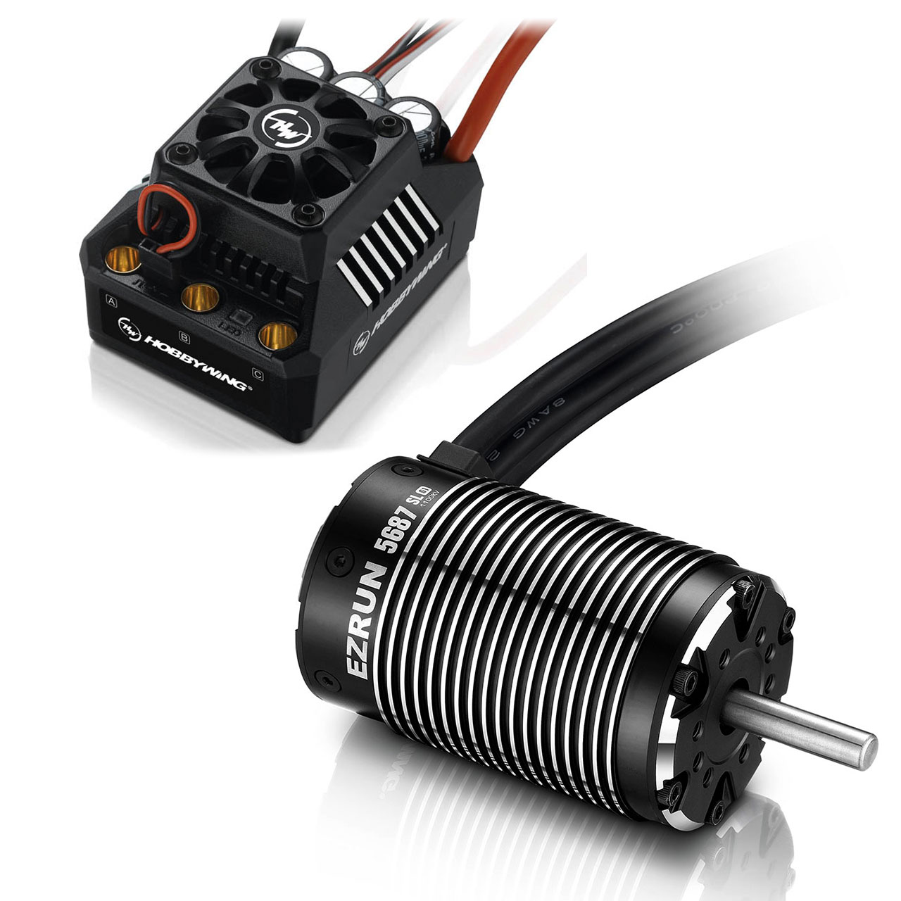 HW38010802 Hobbywing Ezrun MAX6 Combo SL 5687 1100kV Sensorless