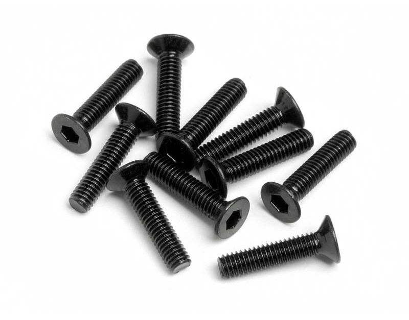 Z449 HPI Senkkopfschraube M2.5x12mm (10) Inbus